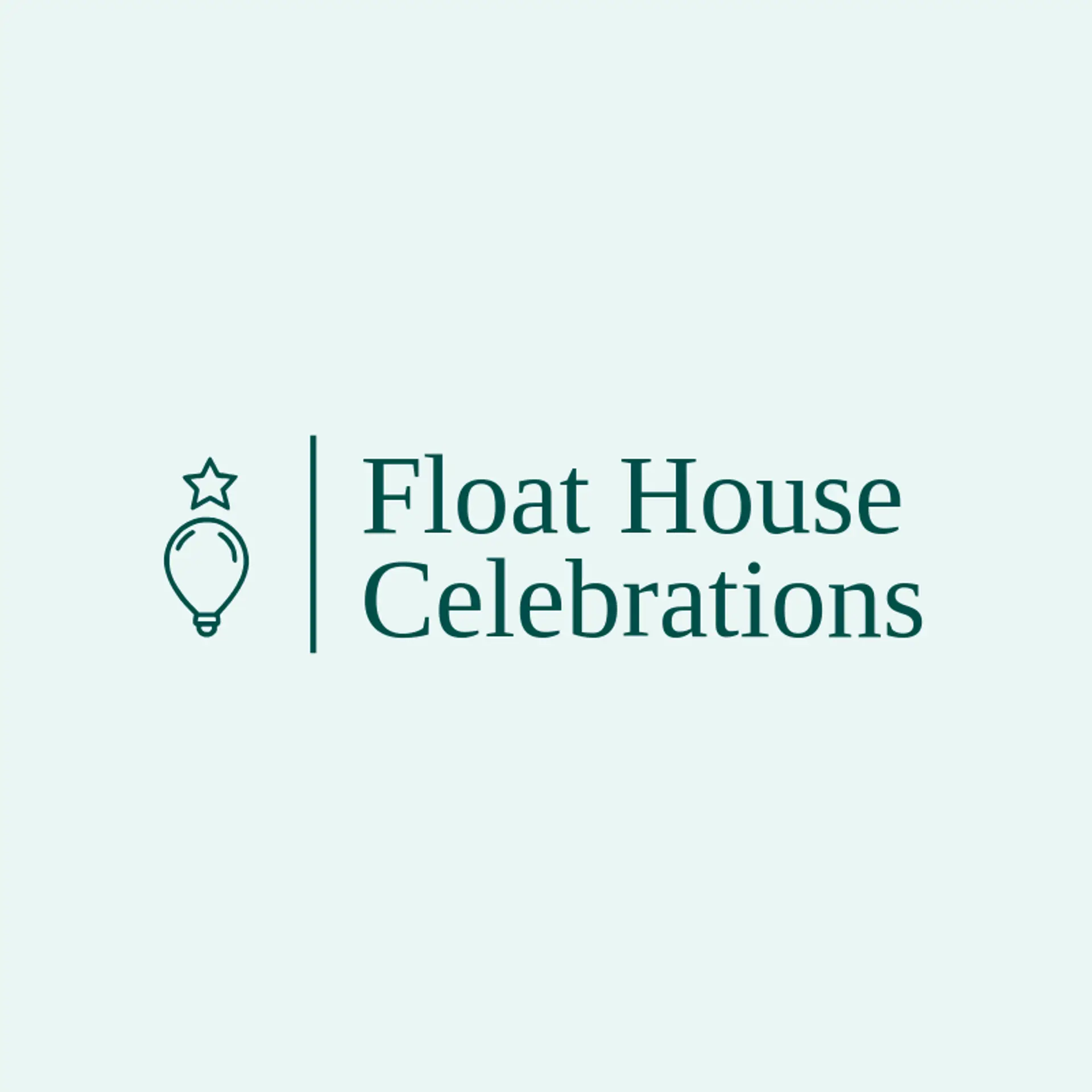 Float House Celebrations logo for balloon