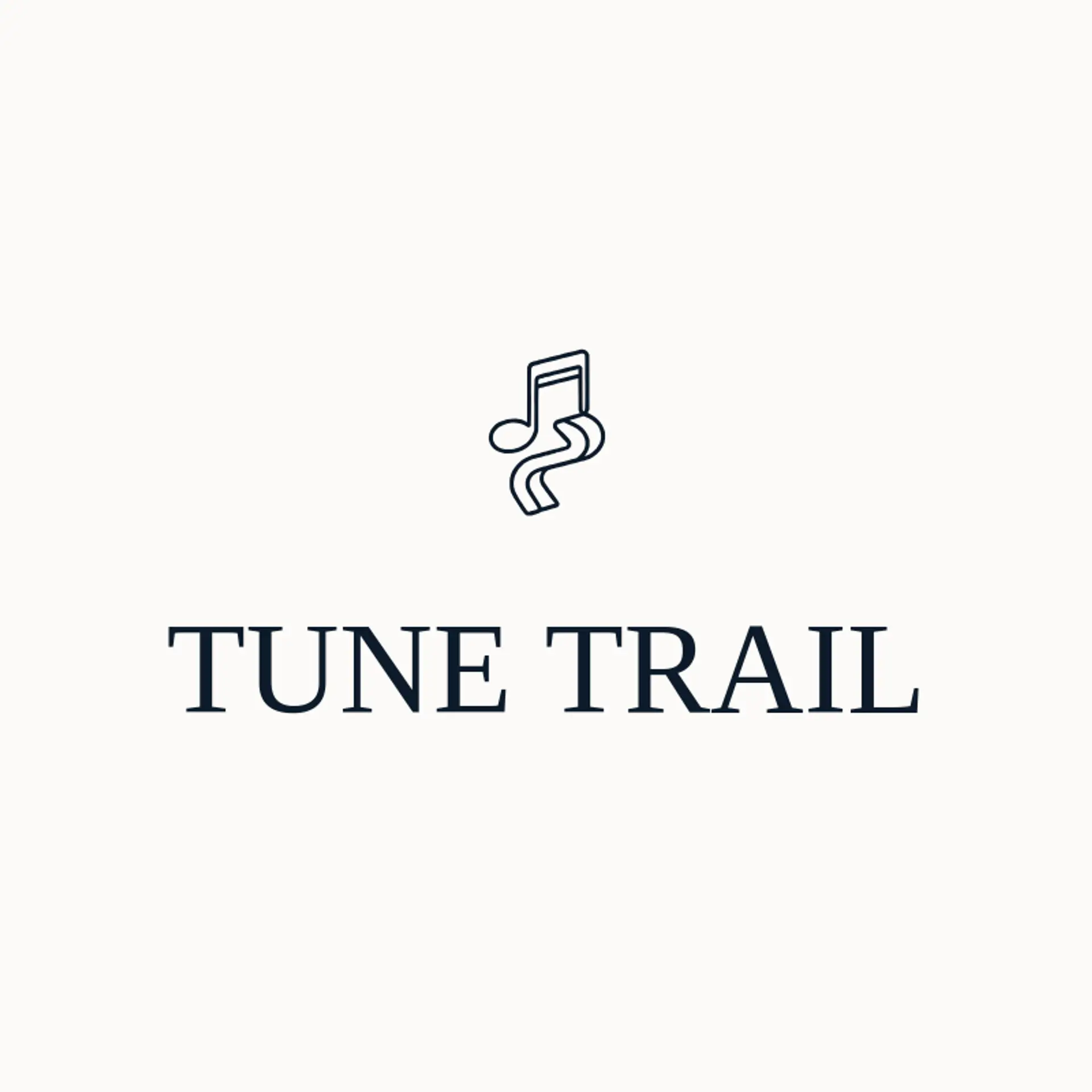 Tune Trail logo for music note