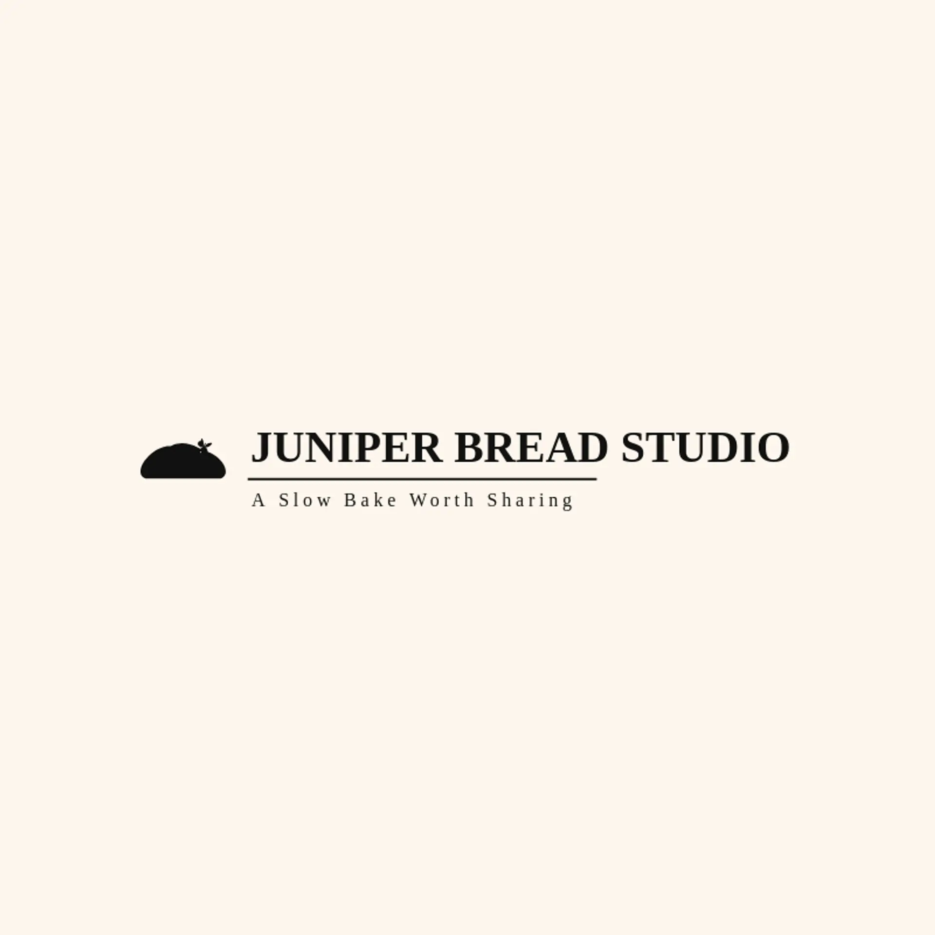 Juniper Bread Studio logo for sourdough