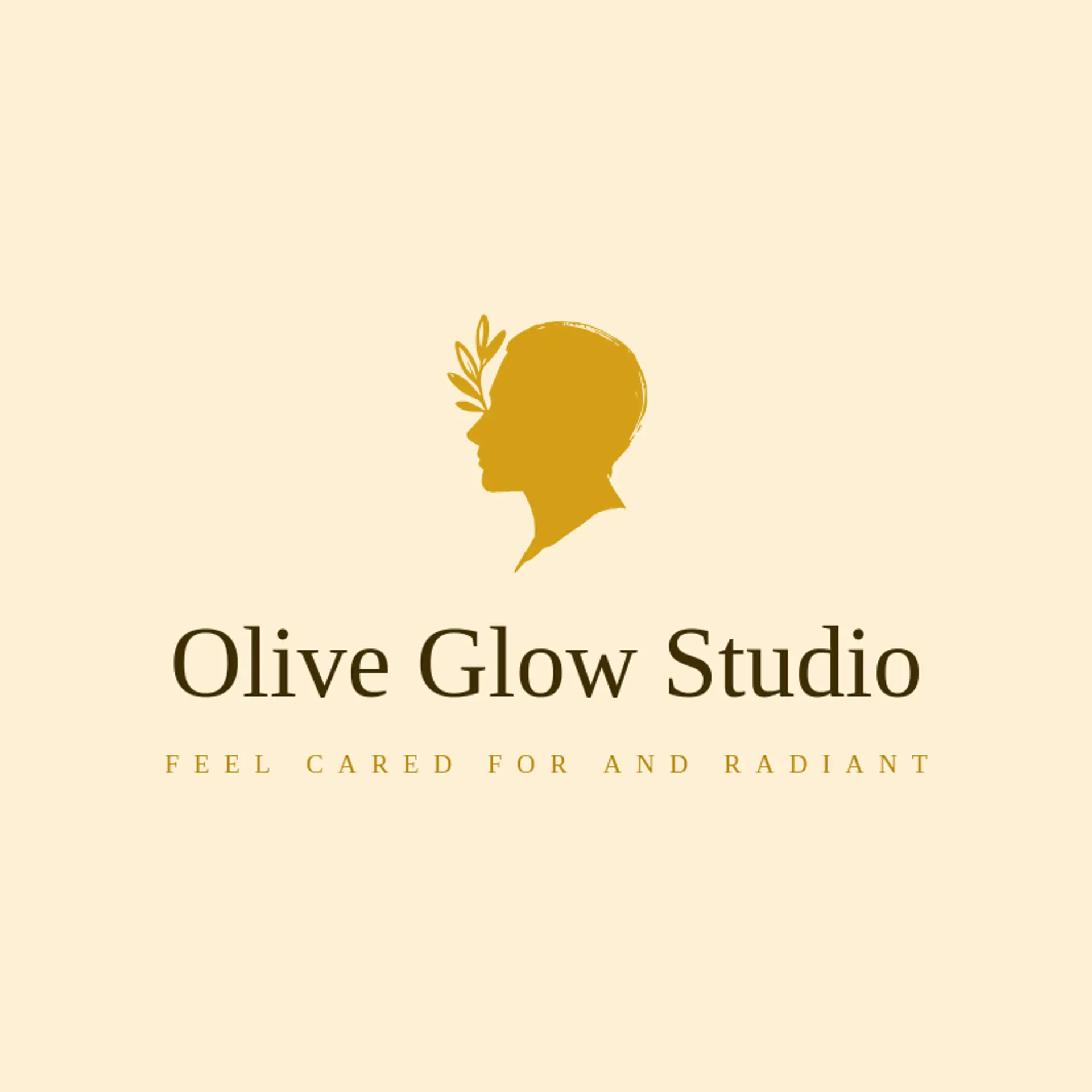 Olive Glow Studio logo for med spa