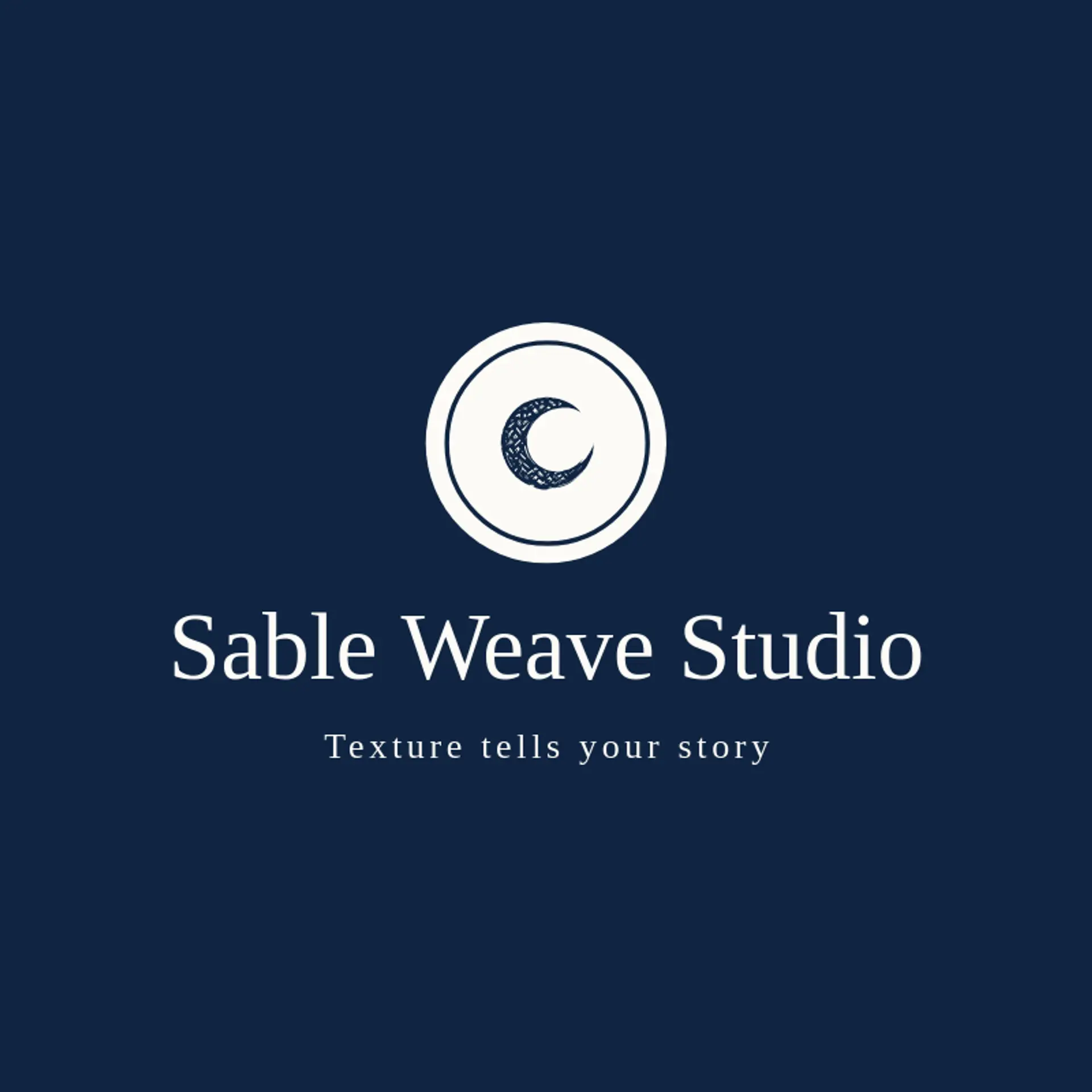 Sable Weave Studio logo for fabric