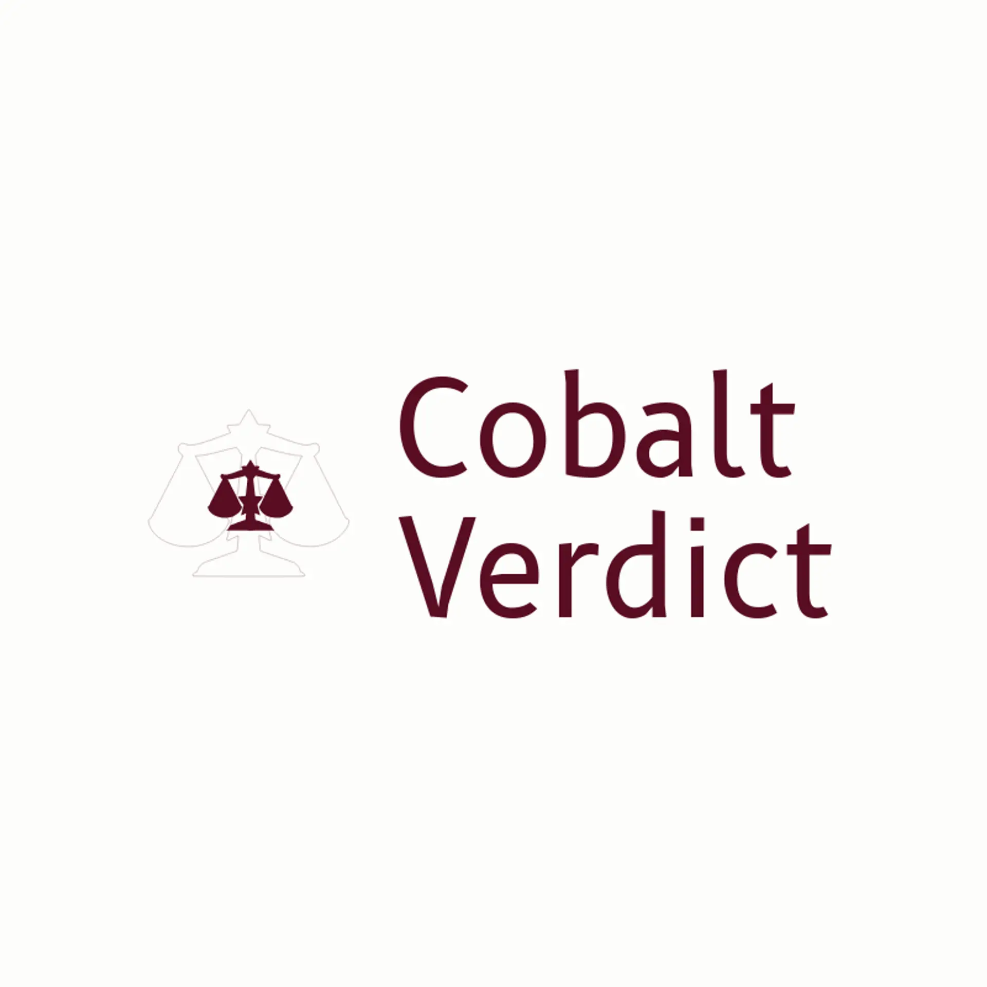 Cobalt Verdict logo for lawyer