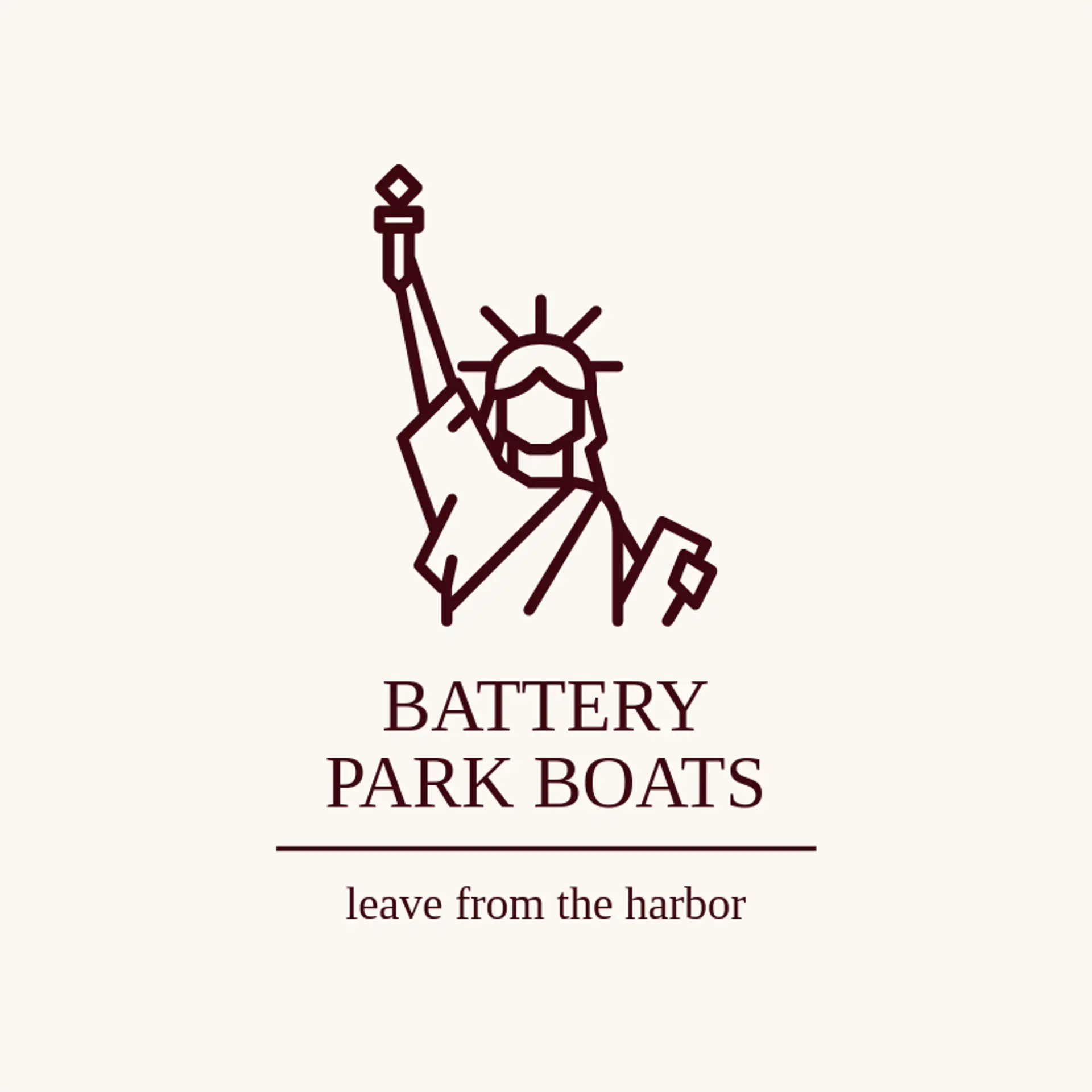 Battery Park Boats logo for new york