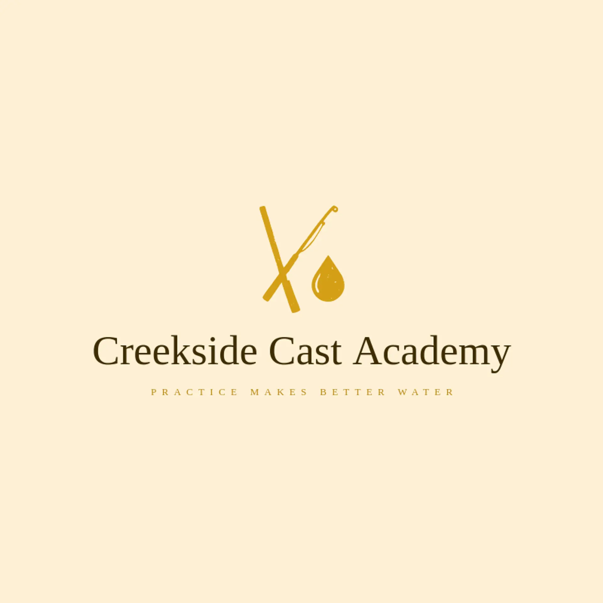Creekside Cast Academy logo for fly fishing
