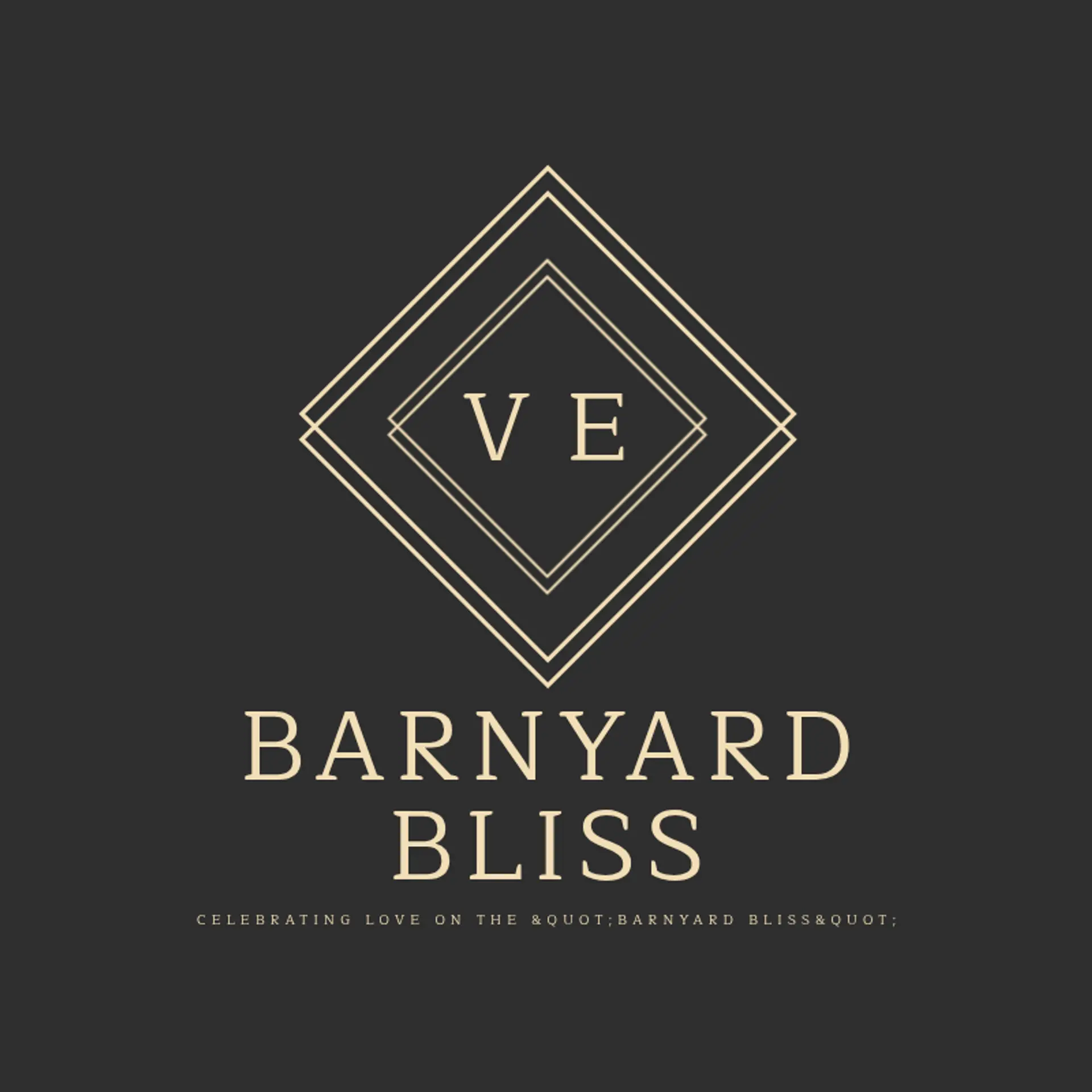 Rustic Reverie logo for farm wedding venue