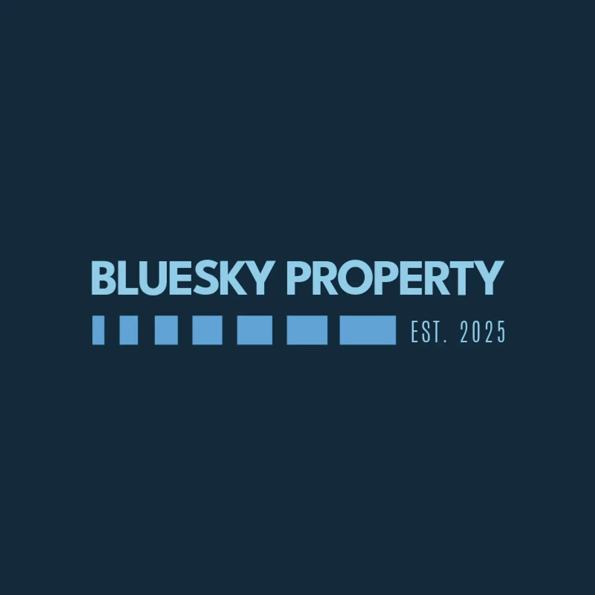 BlueSky Property logo for best real estate