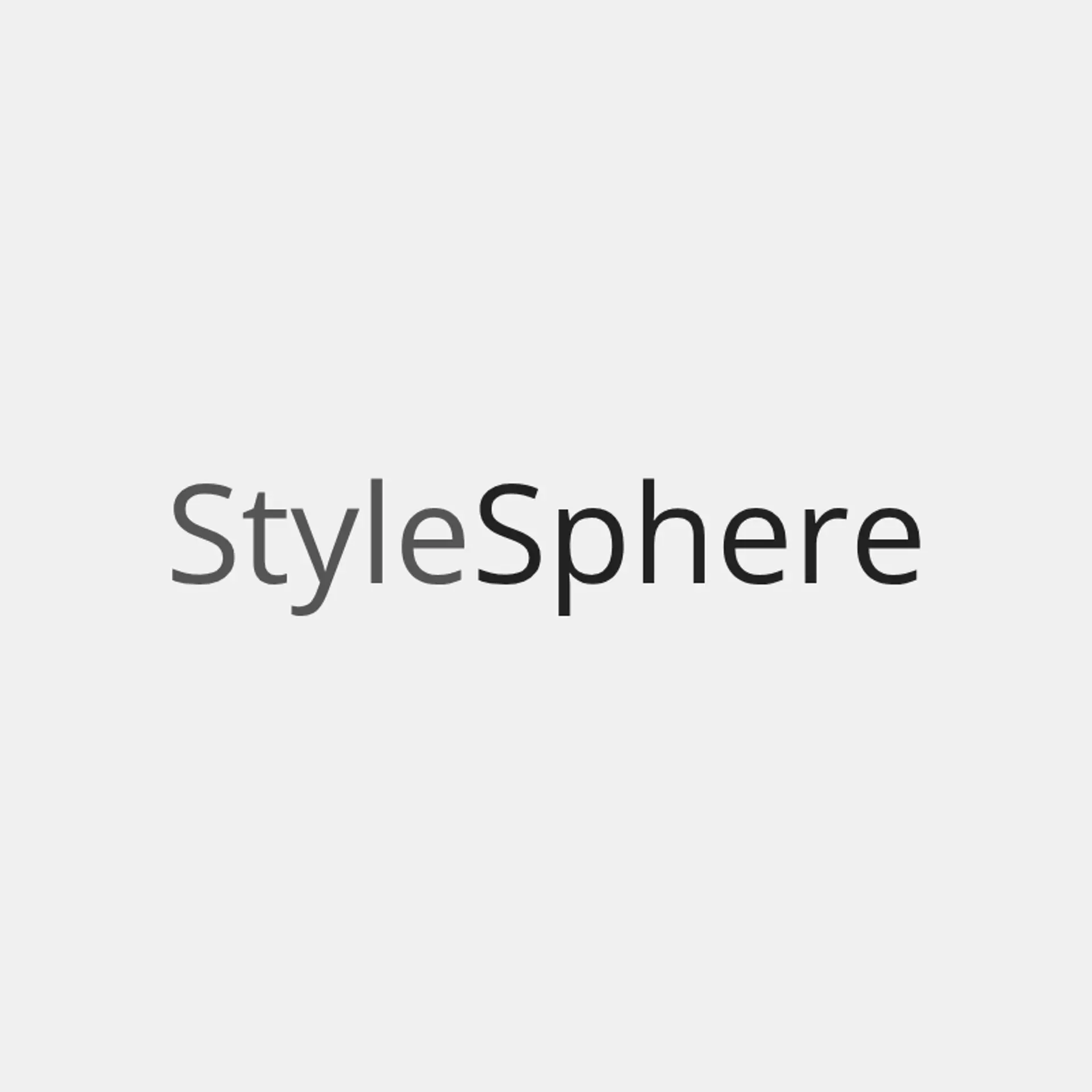 Style Sphere logo for fashion wear