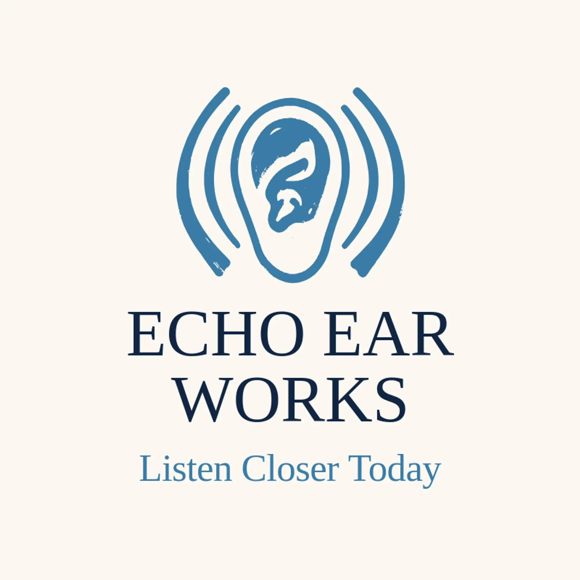 Echo Ear Works logo for call