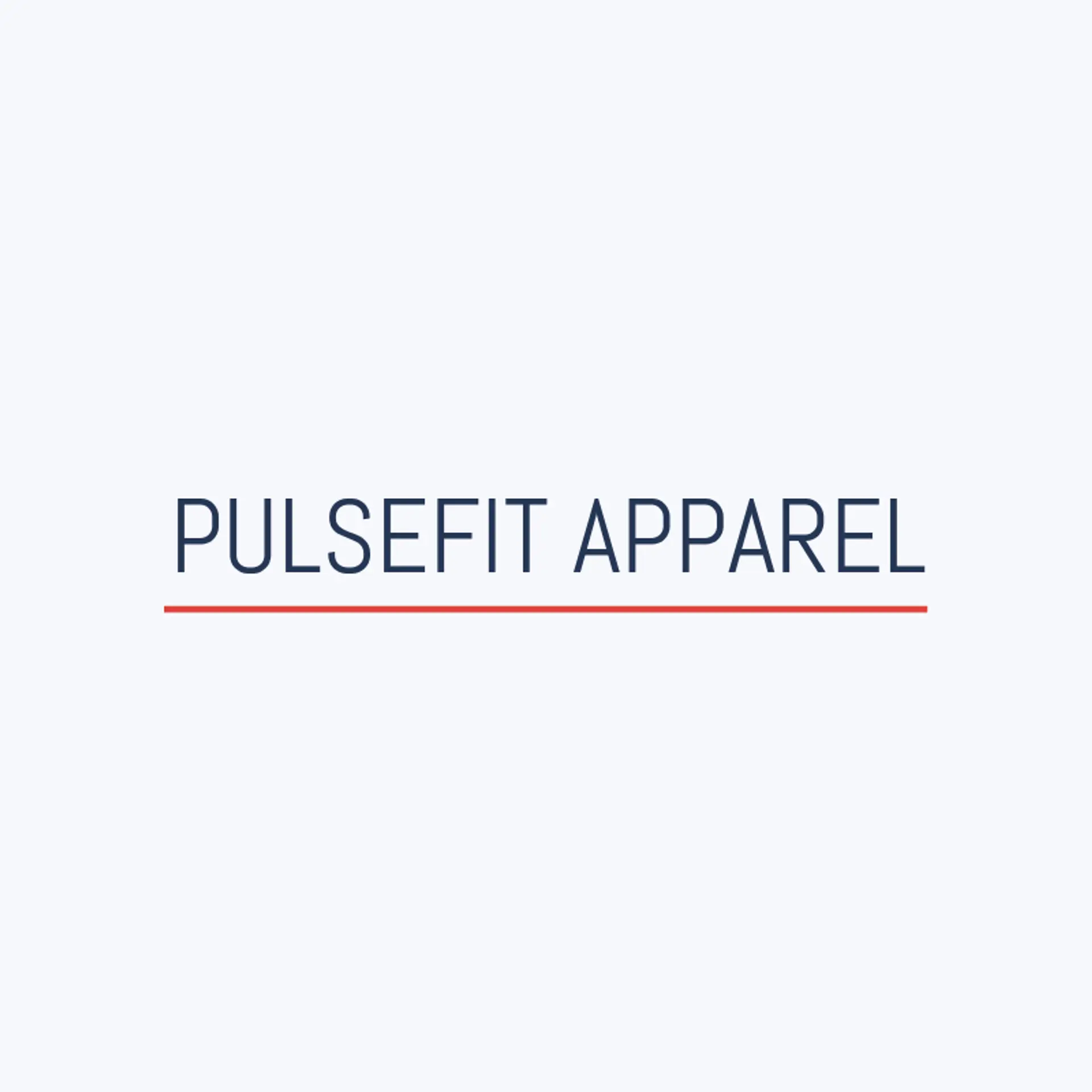PulseFit Apparel logo for fitness clothing