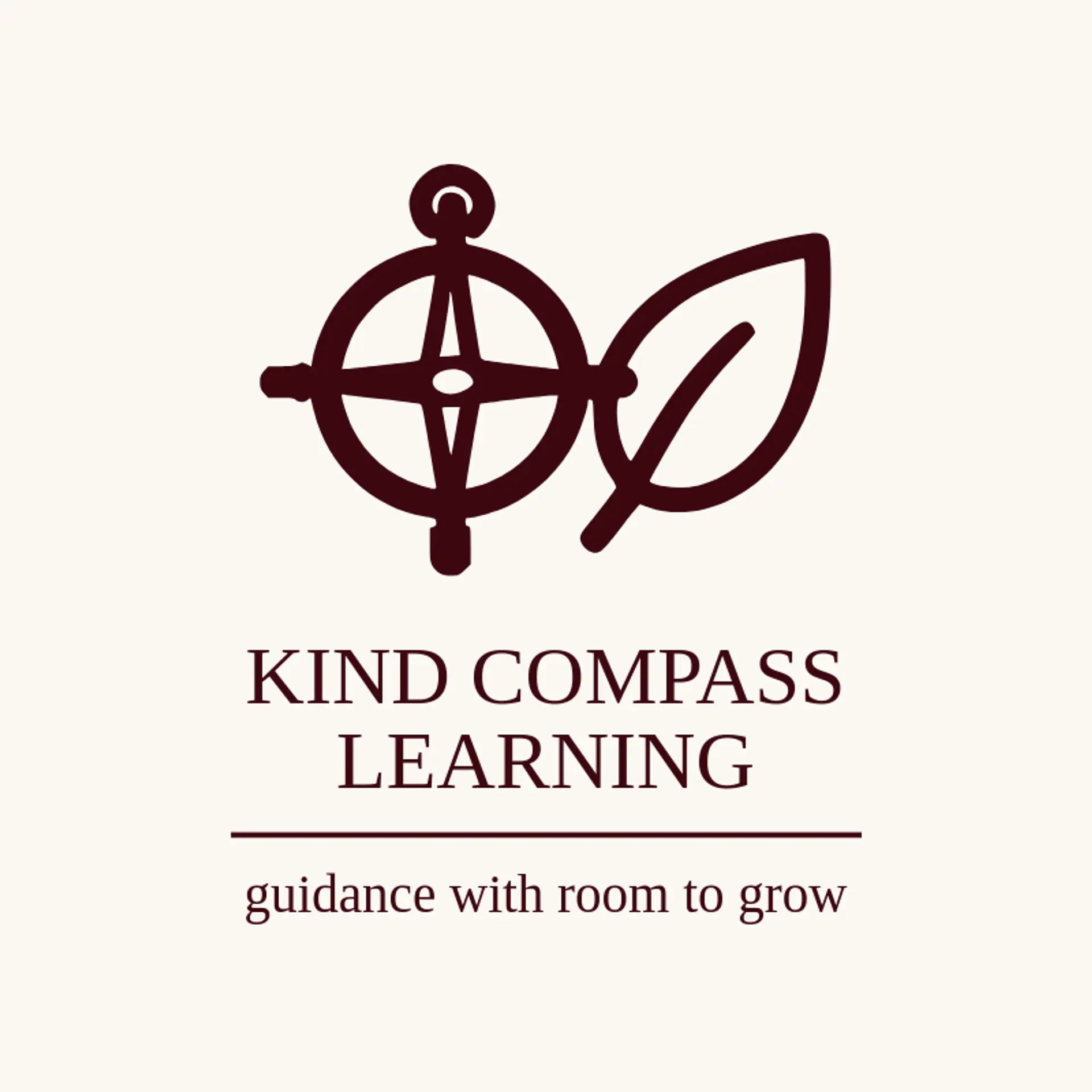 Kind Compass Learning logo for special education