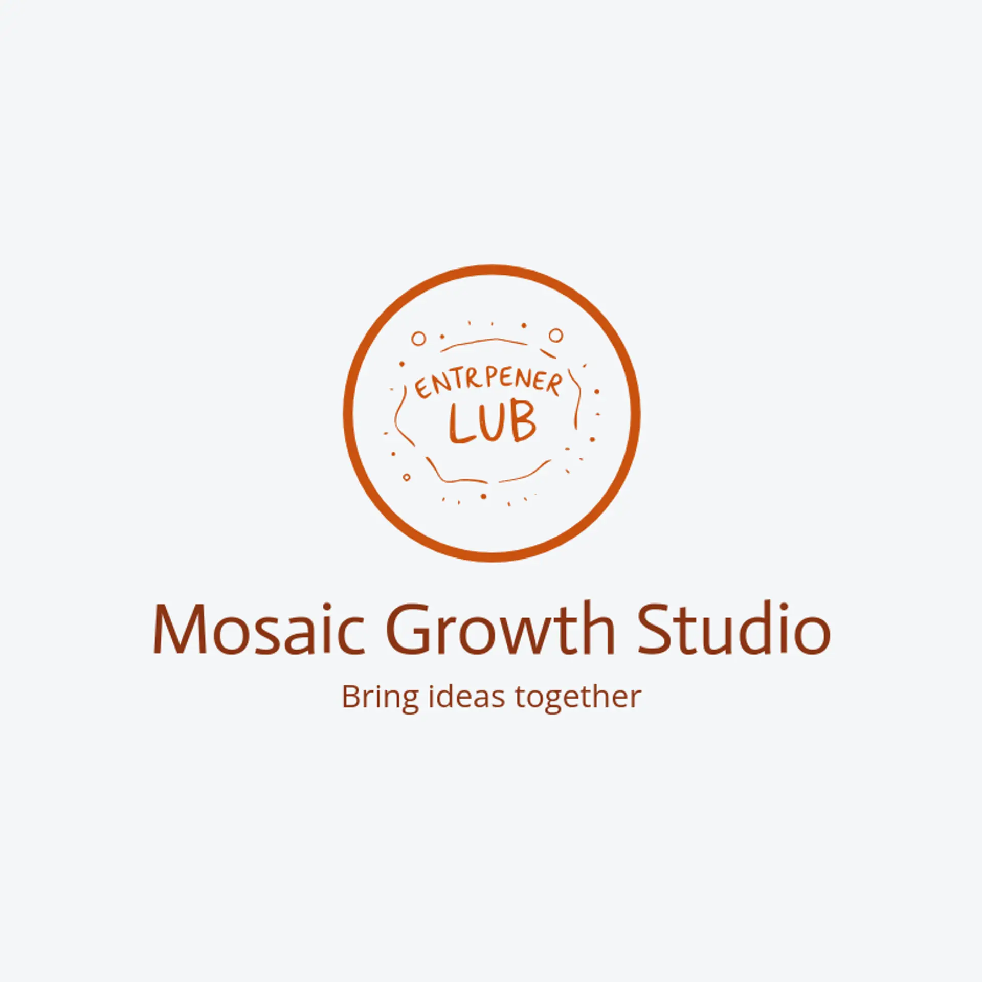 Mosaic Growth Studio logo for entrepreneur