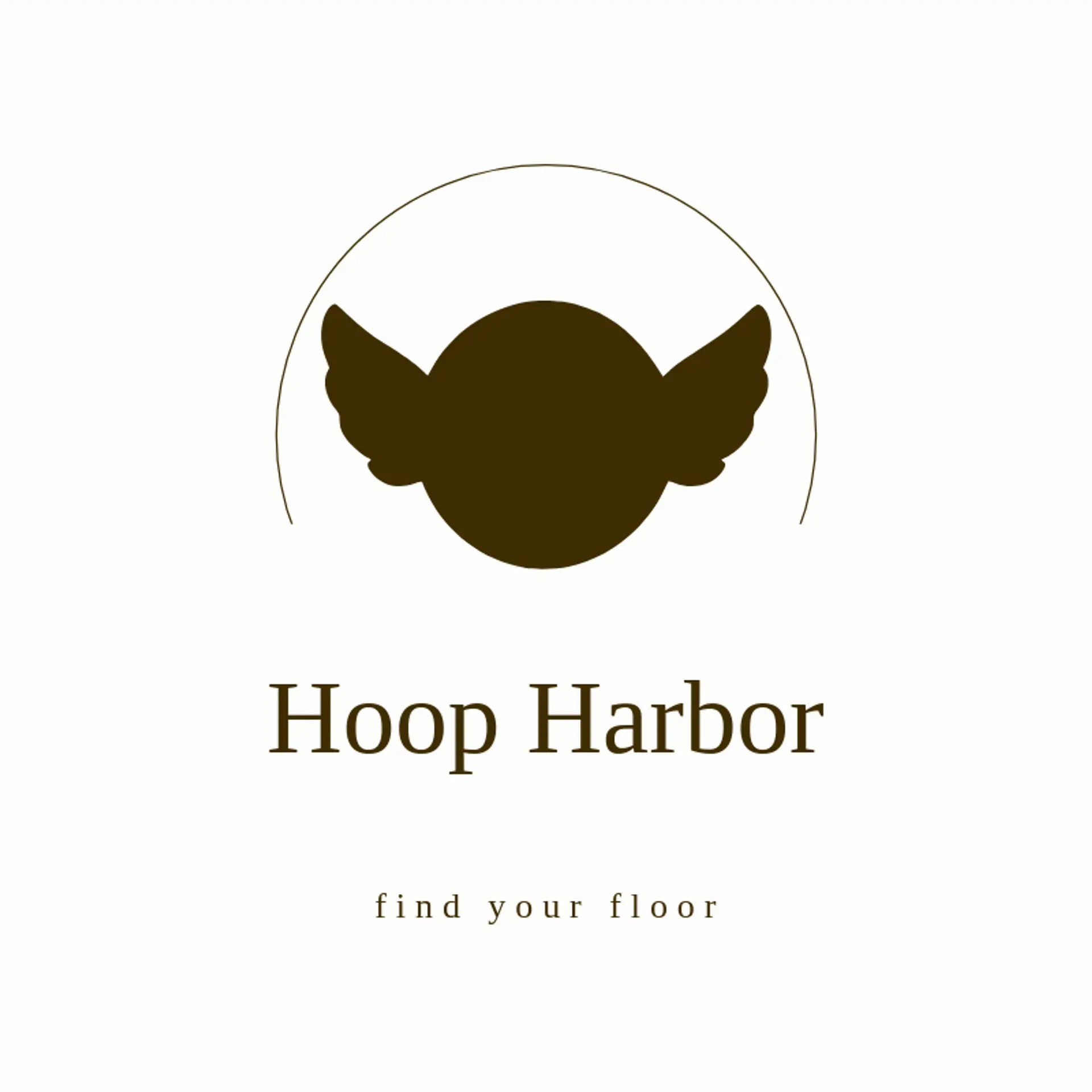 Hoop Harbor logo for basketball team