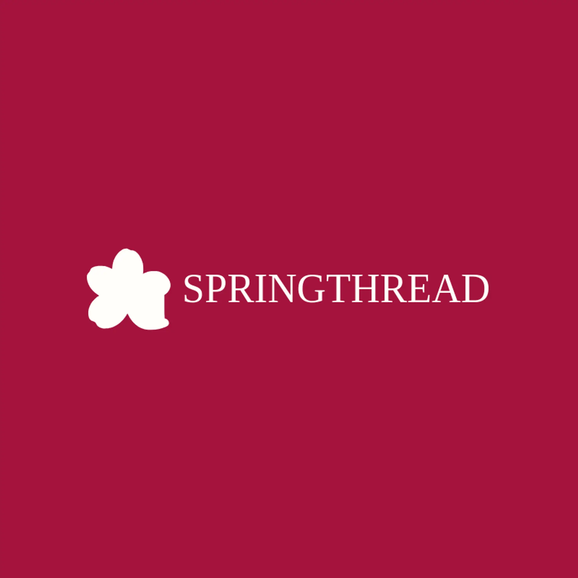 Spring Thread logo for cherry blossom