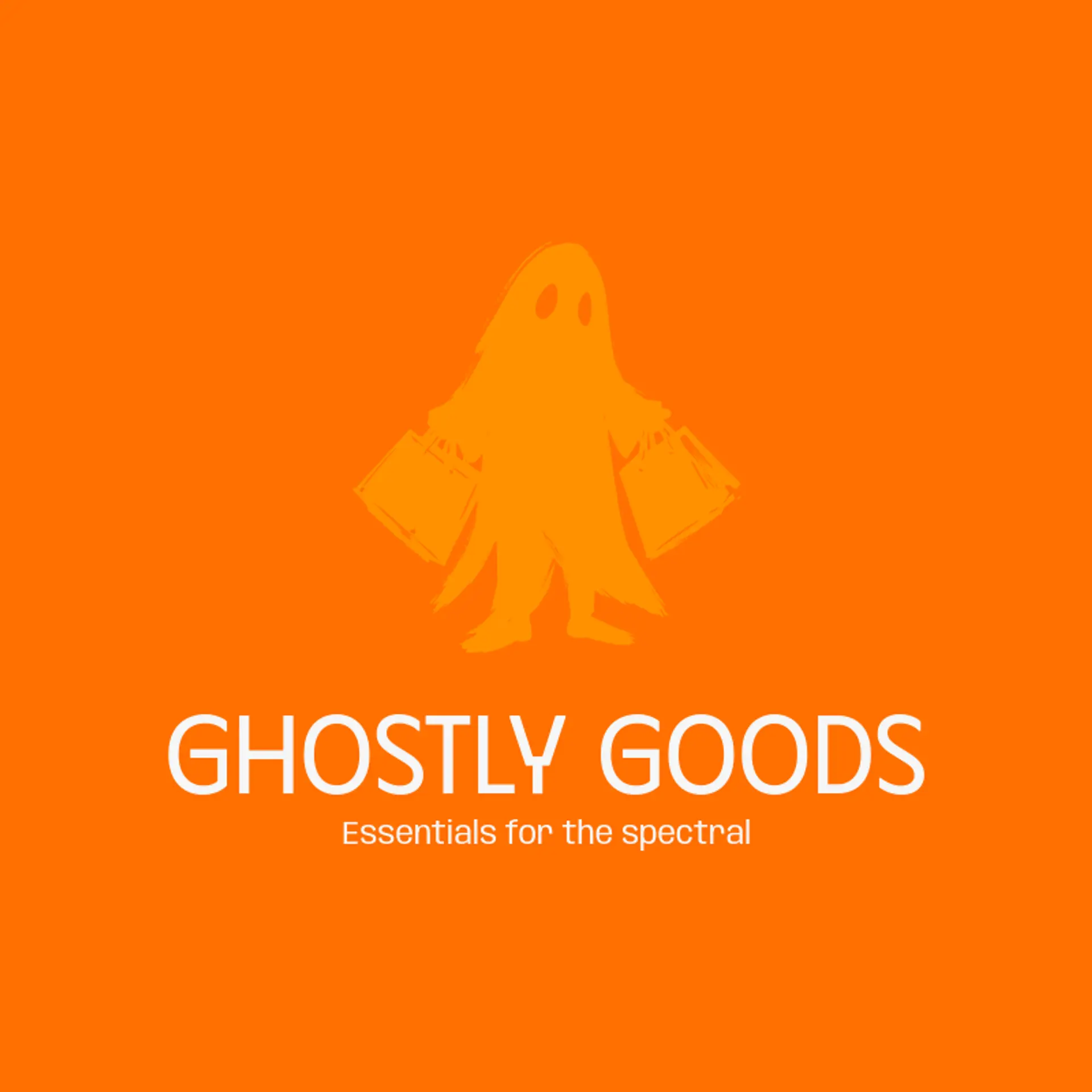 Ghostly Goods logo for ghost