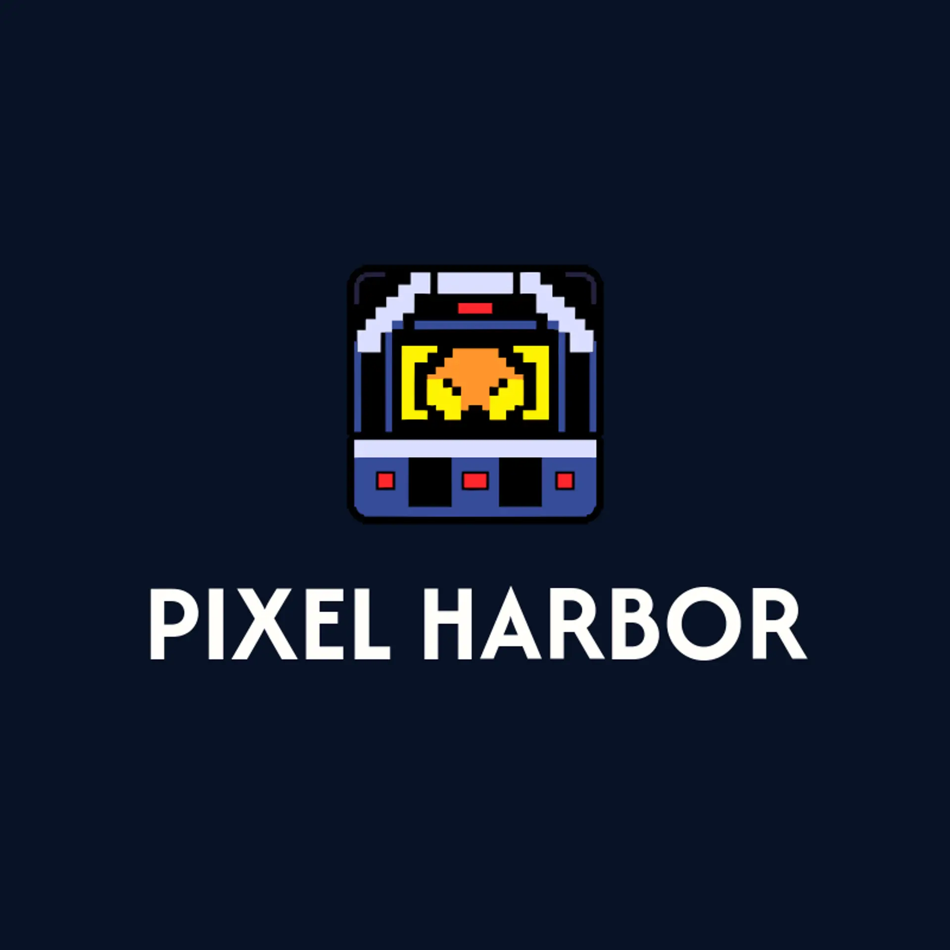 Pixel Harbor logo for arcade