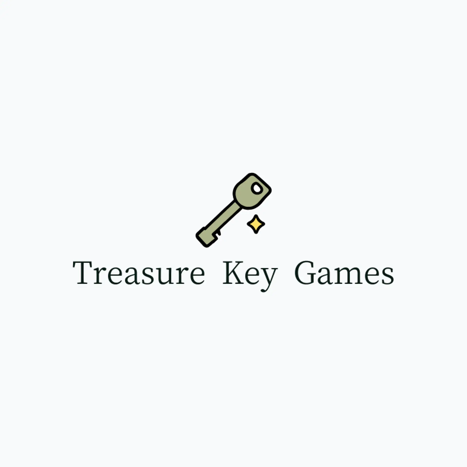 Treasure Key Games logo for game