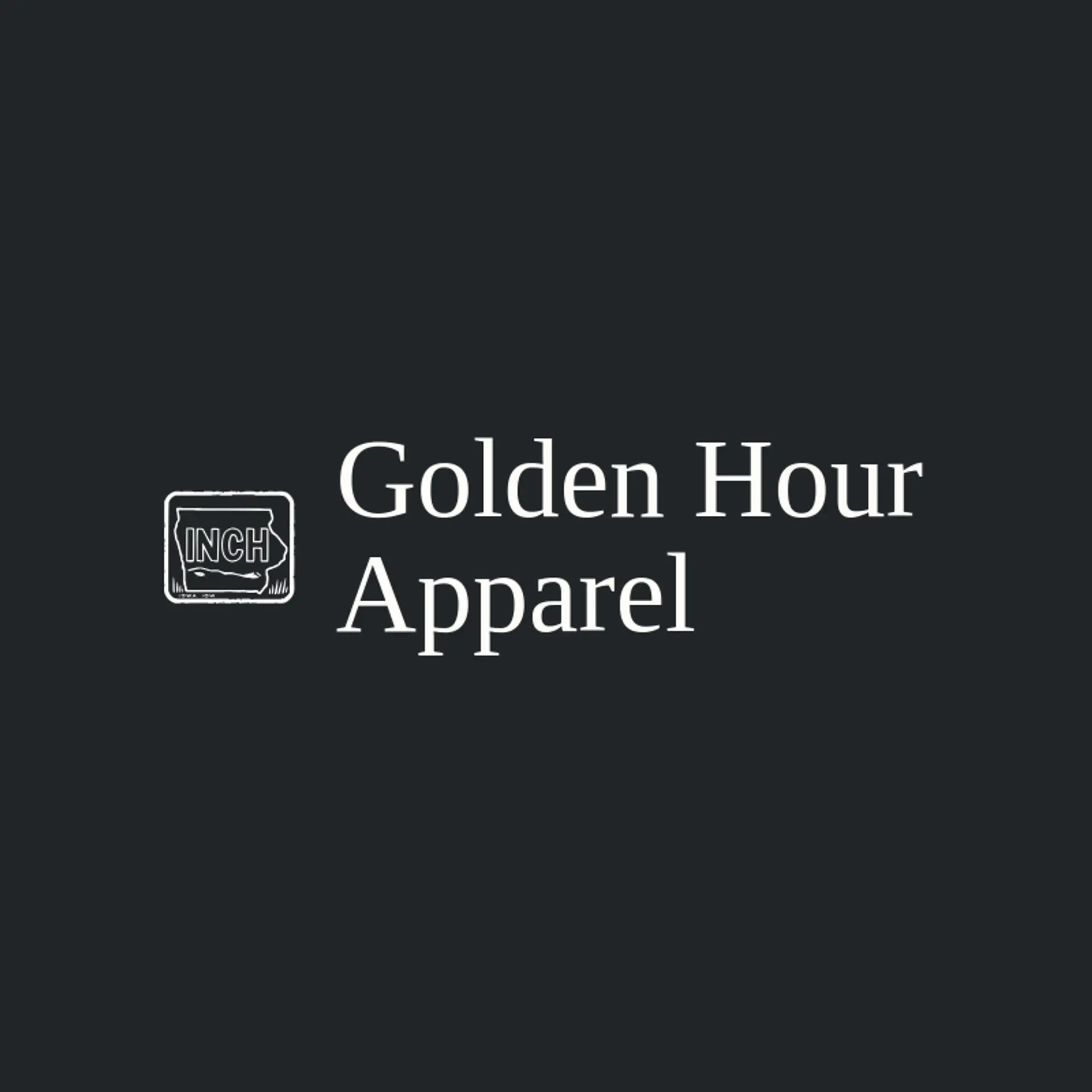 Golden Hour Apparel logo for iowa