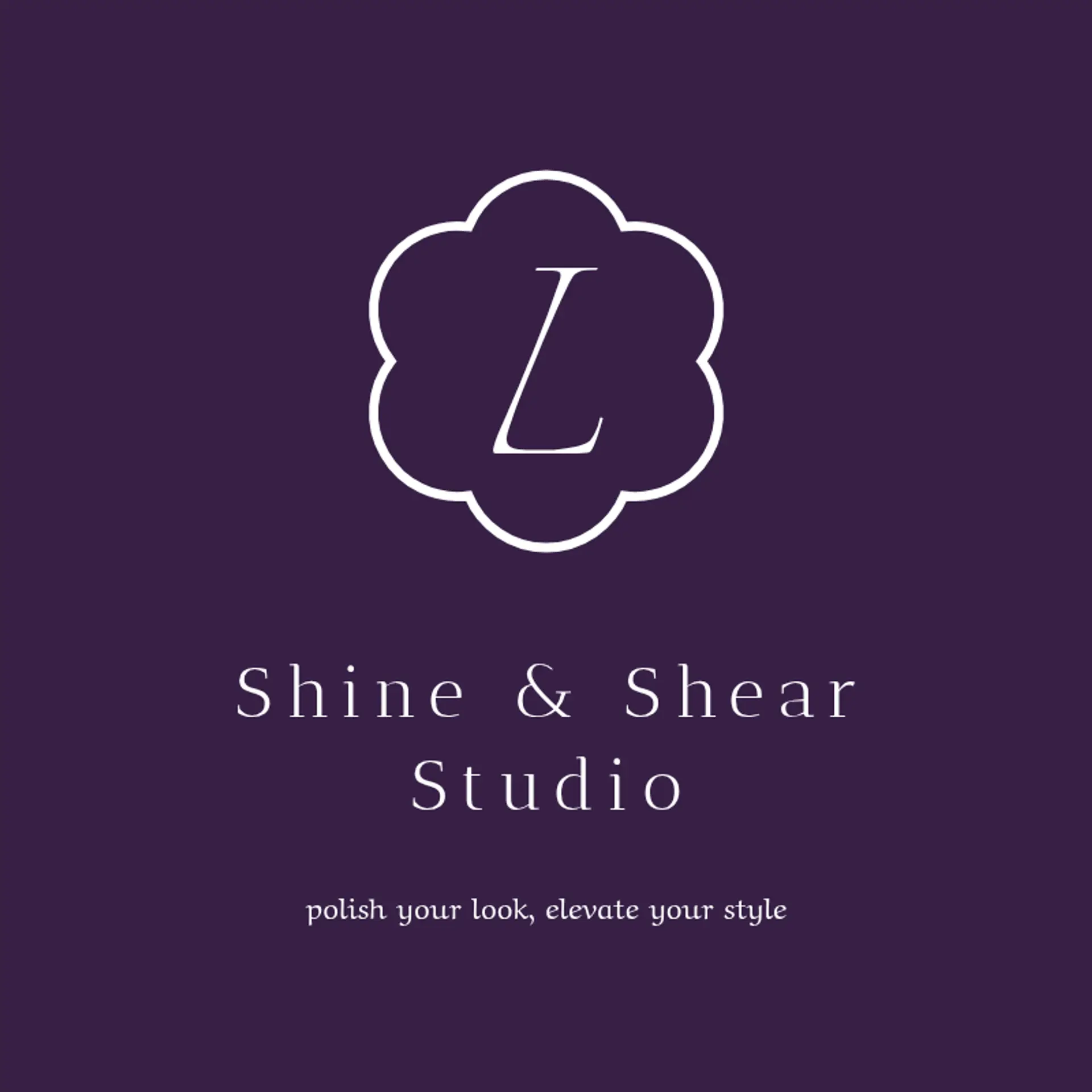 Gloss & Luxe Salon logo for hair and nail salon