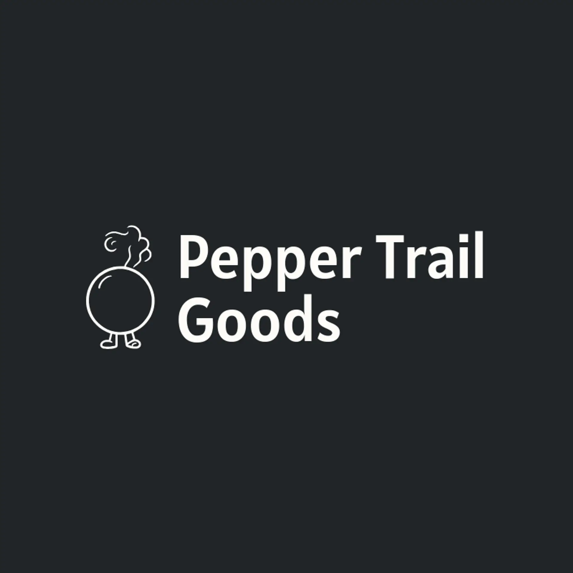 Pepper Trail Goods logo for spice