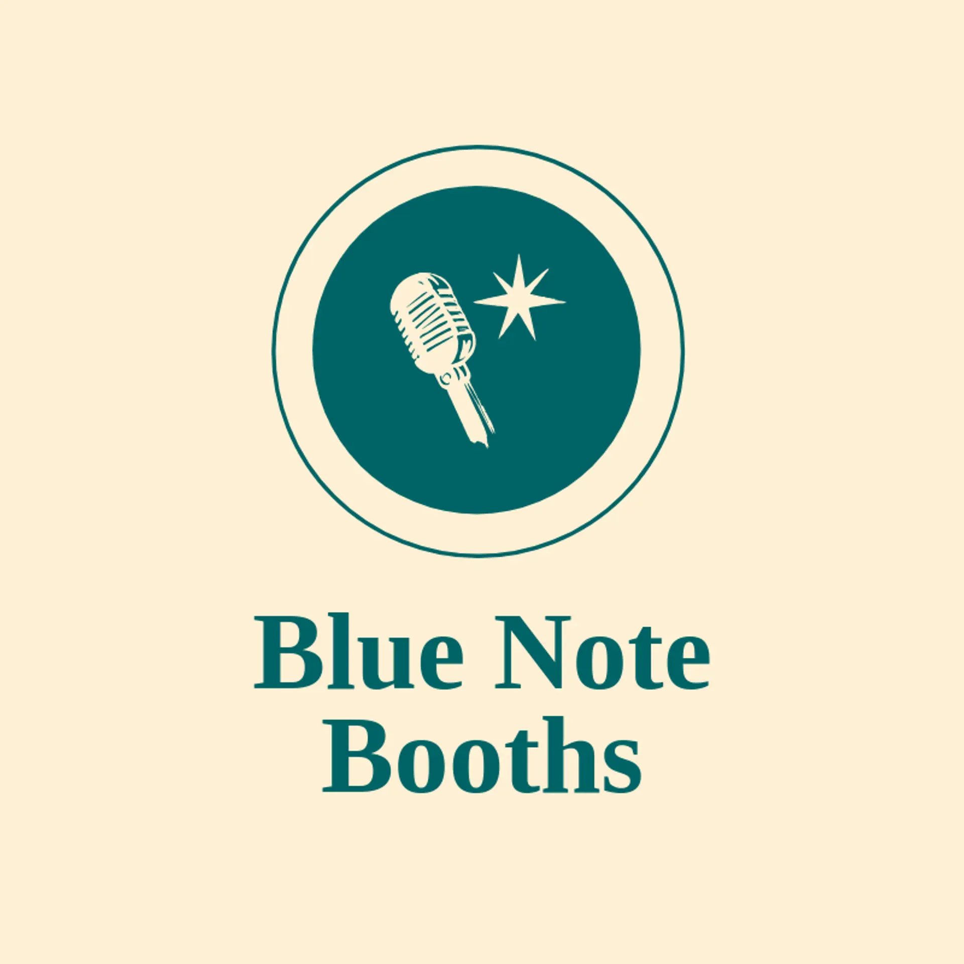 Blue Note Booths logo for karaoke