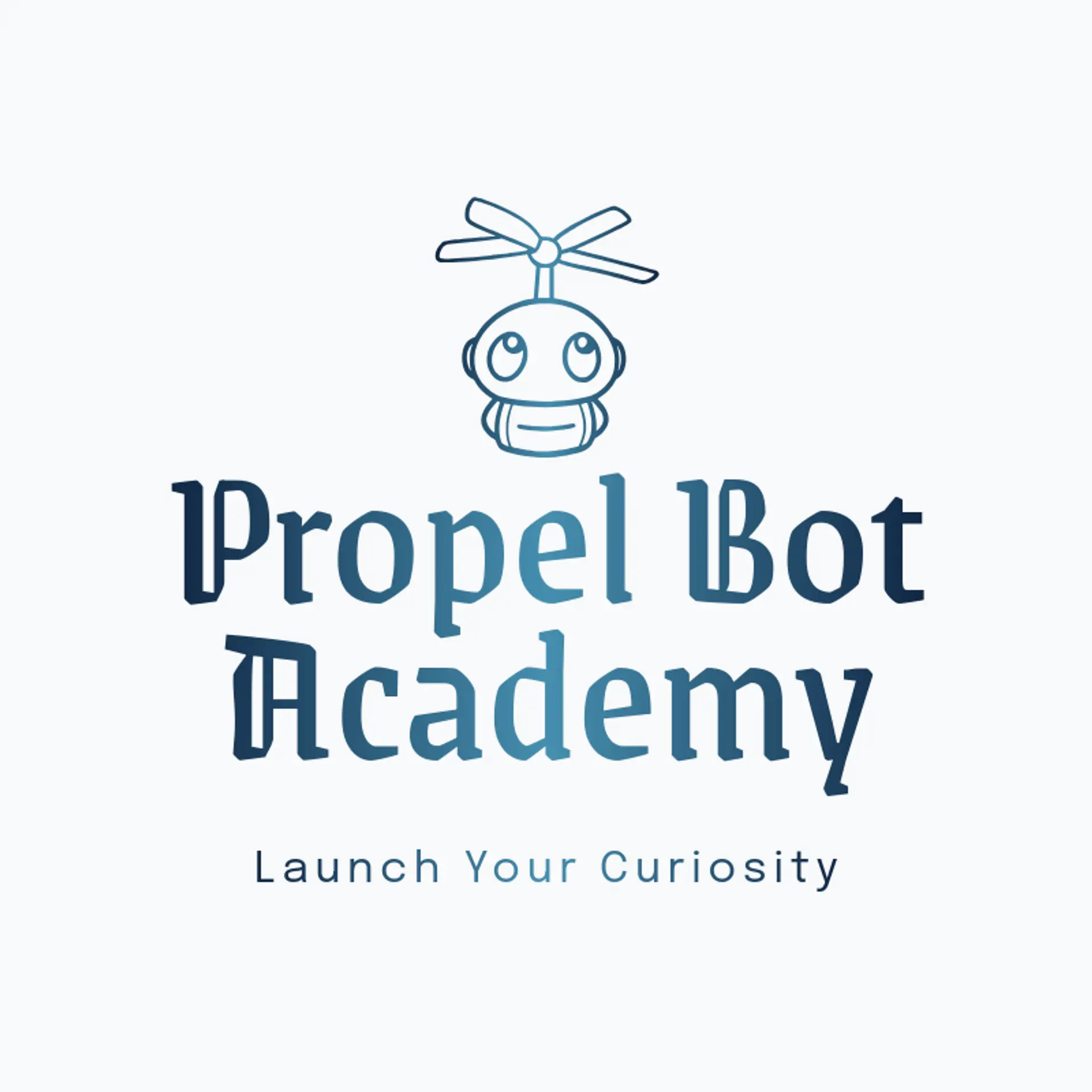 Propel Bot Academy logo for robot
