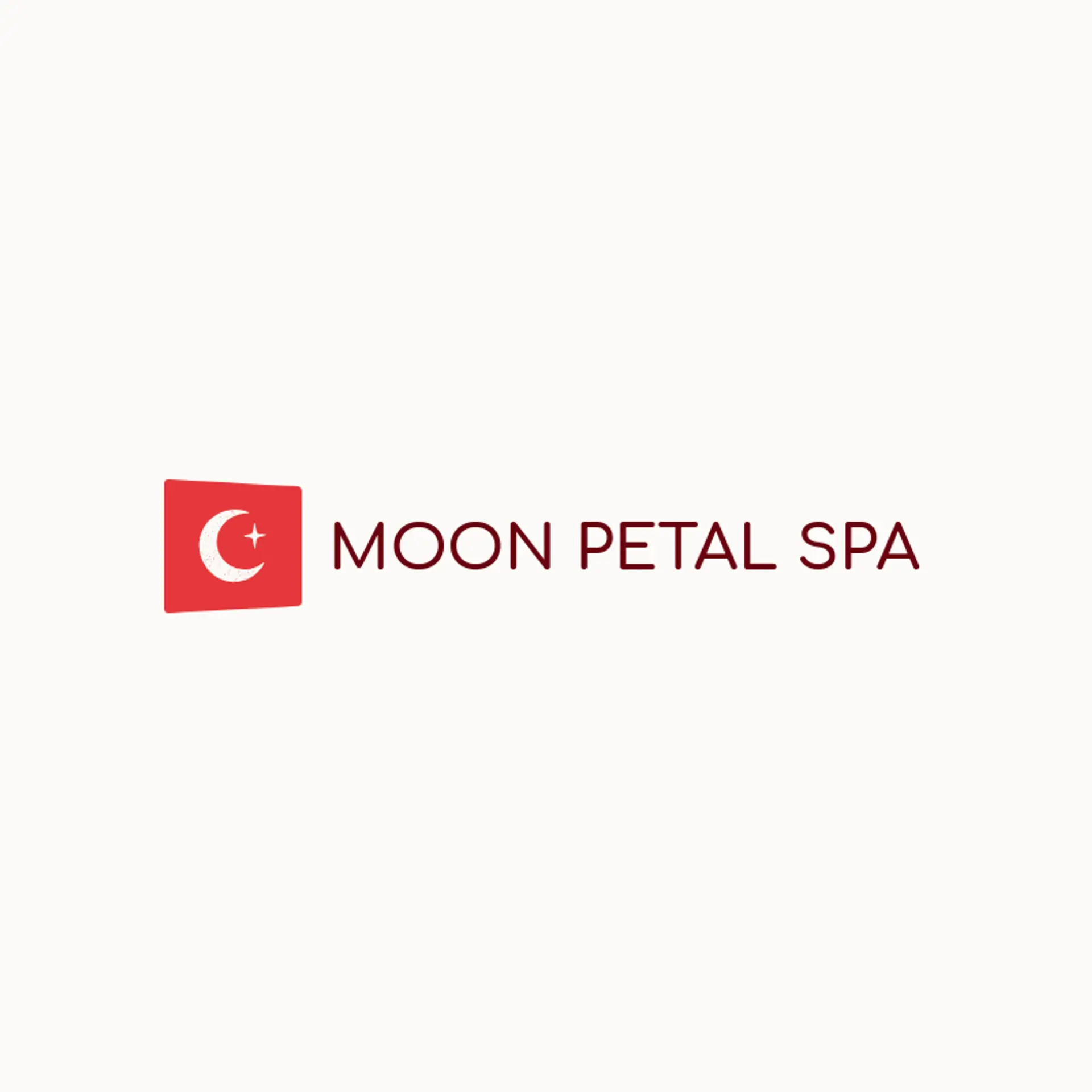 Moon Petal Spa logo for esthetician