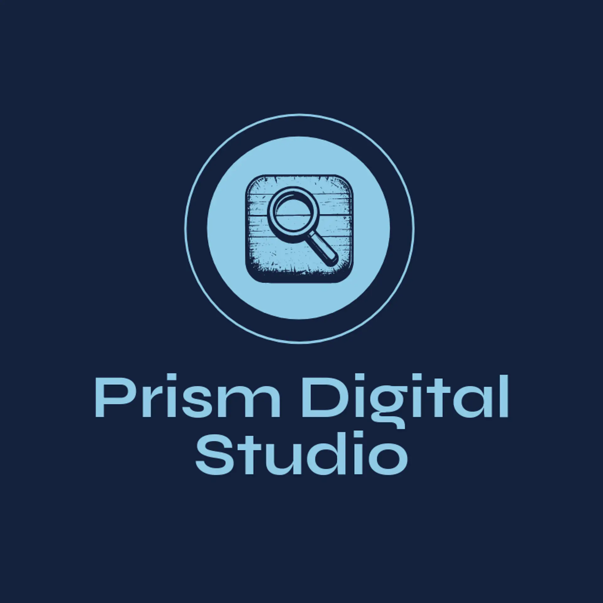 Prism Digital Studio logo for app