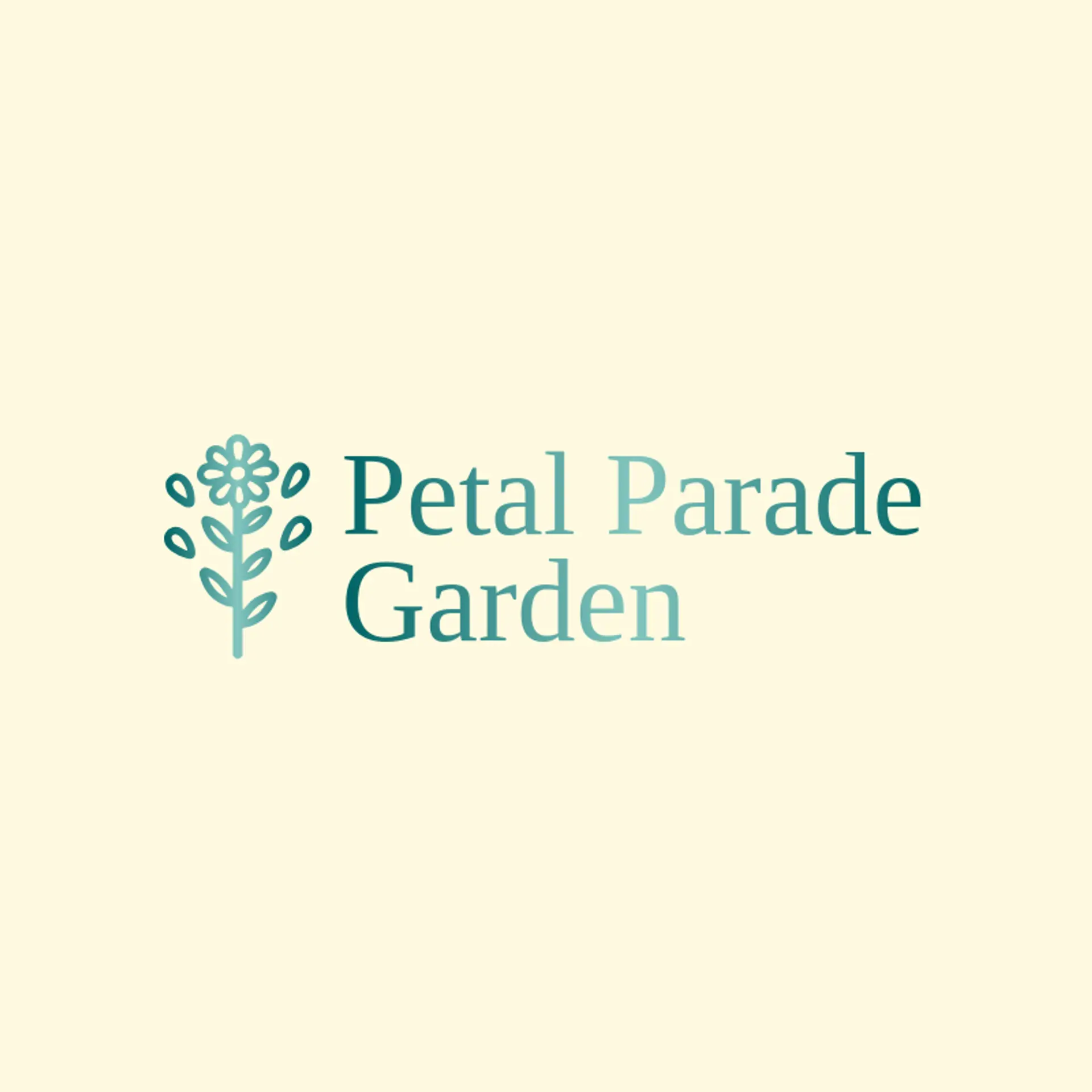 Petal Parade Garden logo for wildflower
