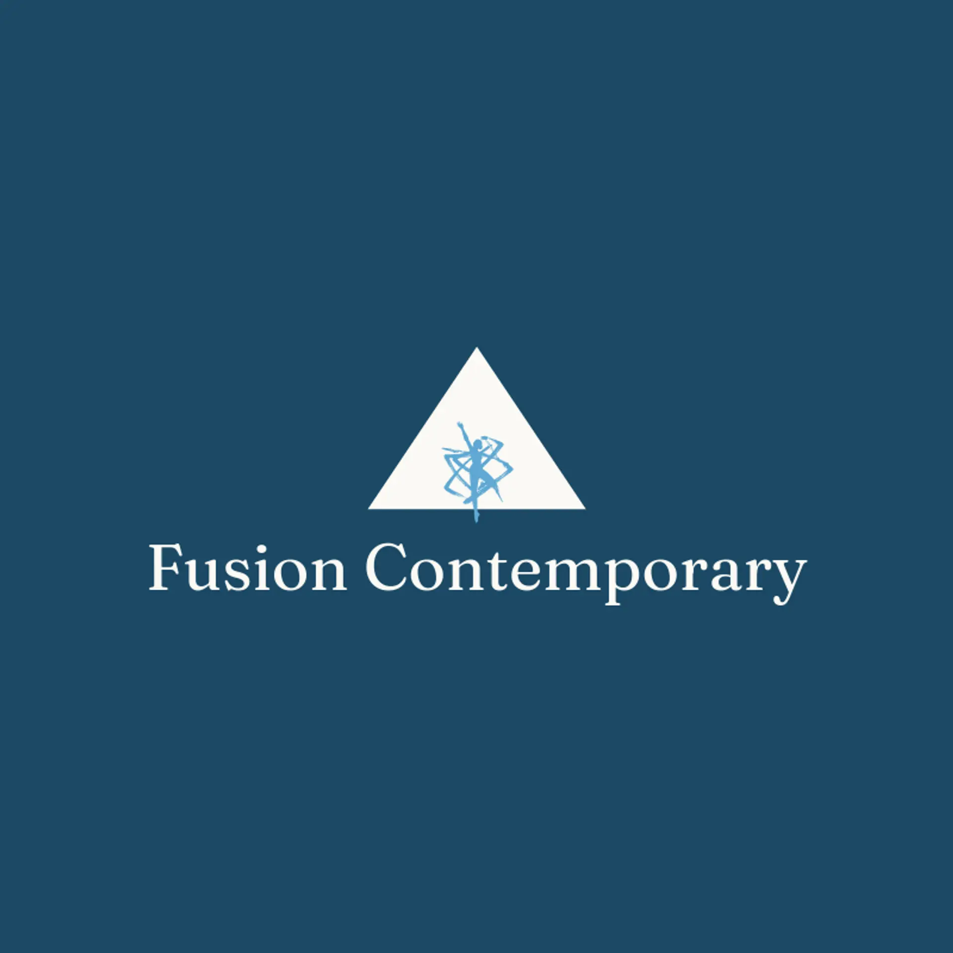 Fusion Contemporary logo for dance