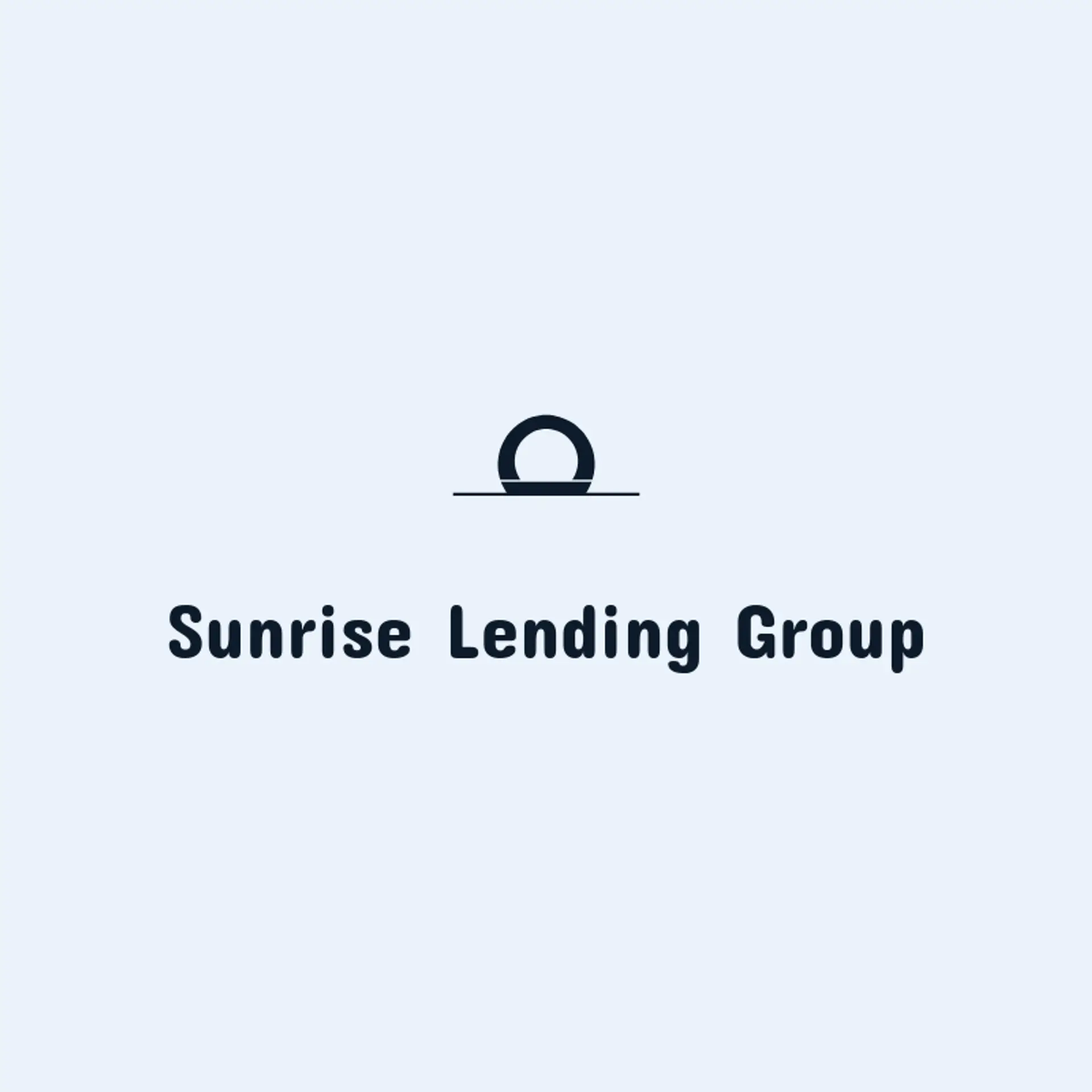 Sunrise Lending Group logo for loan