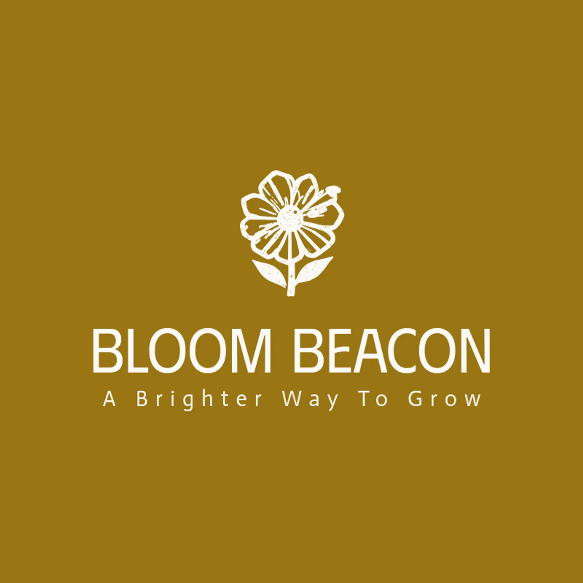 Bloom Beacon logo for flower
