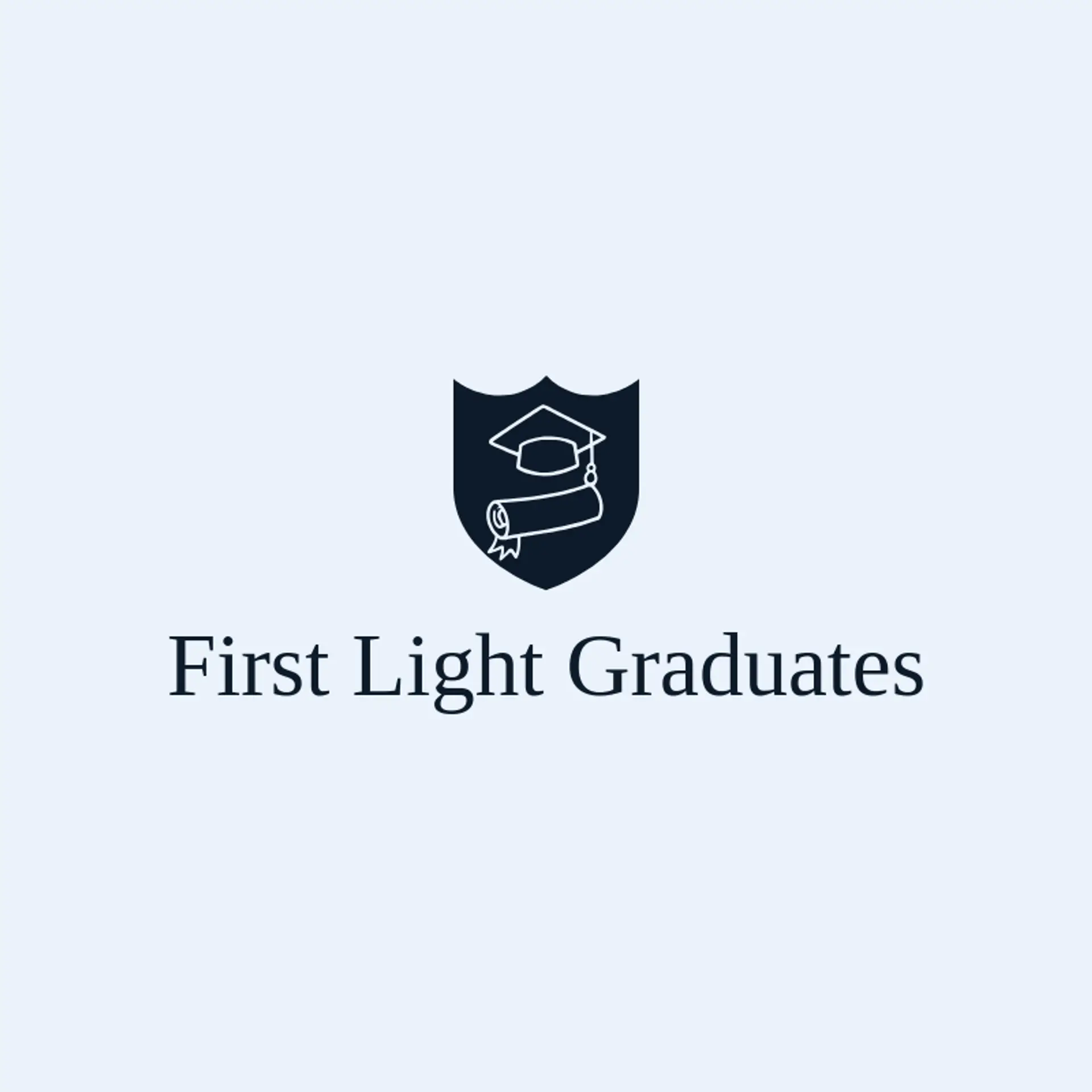 First Light Graduates logo for graduation