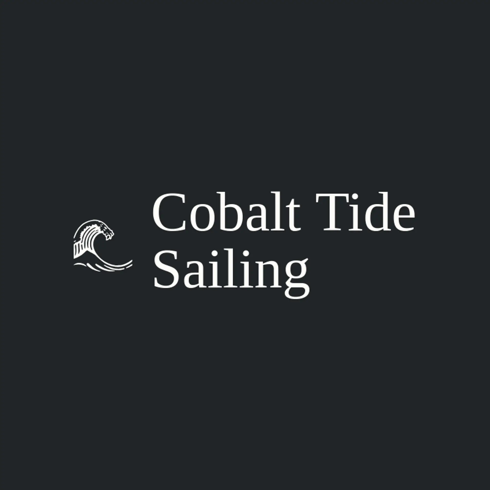 Cobalt Tide Sailing logo for tide