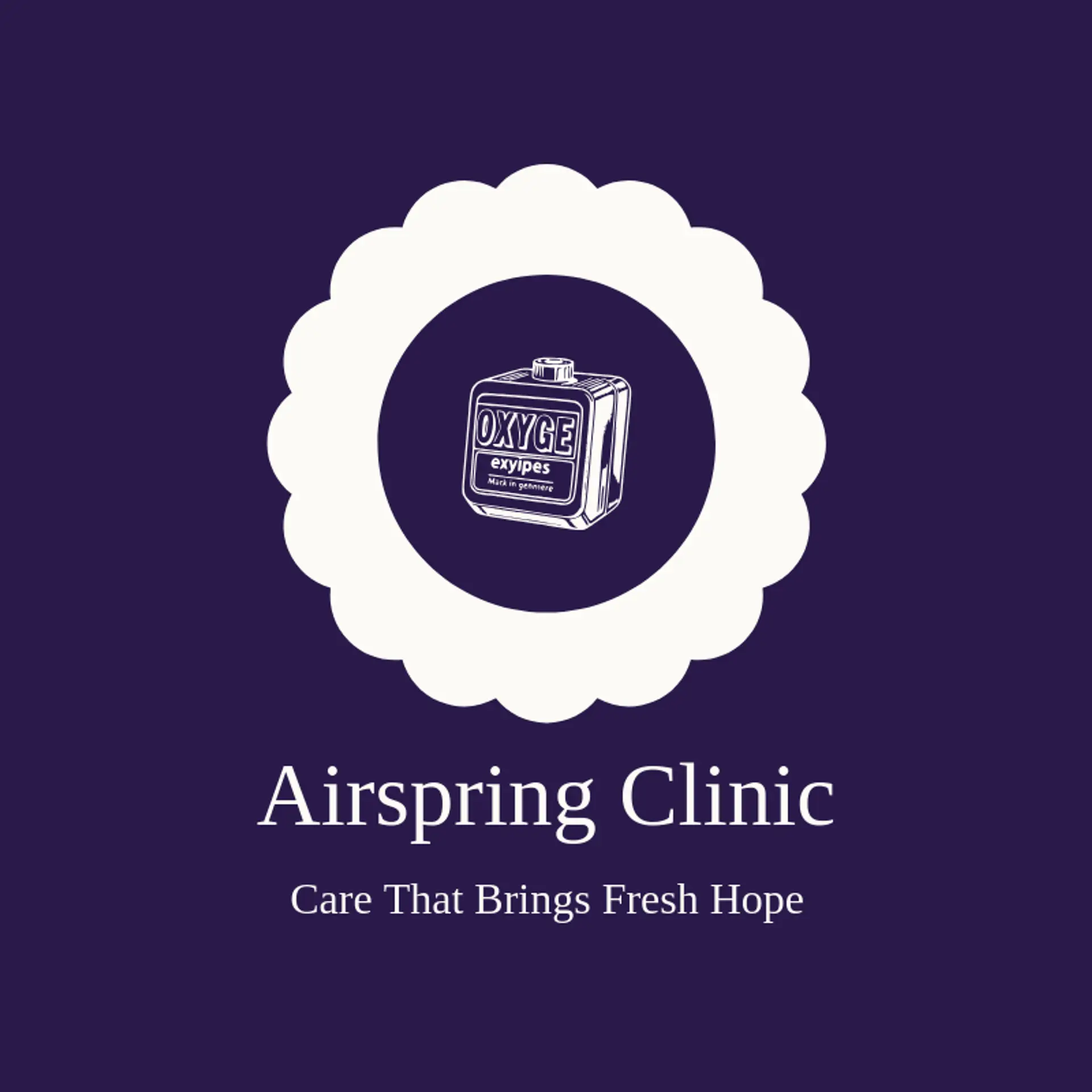 AirSpring Clinic logo for oxygen