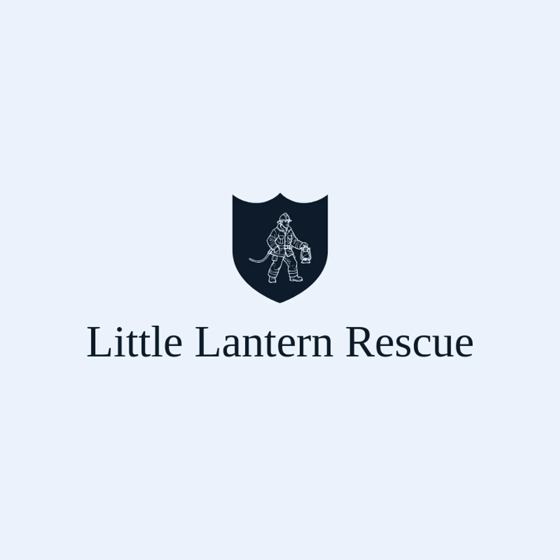 Little Lantern Rescue logo for fireman
