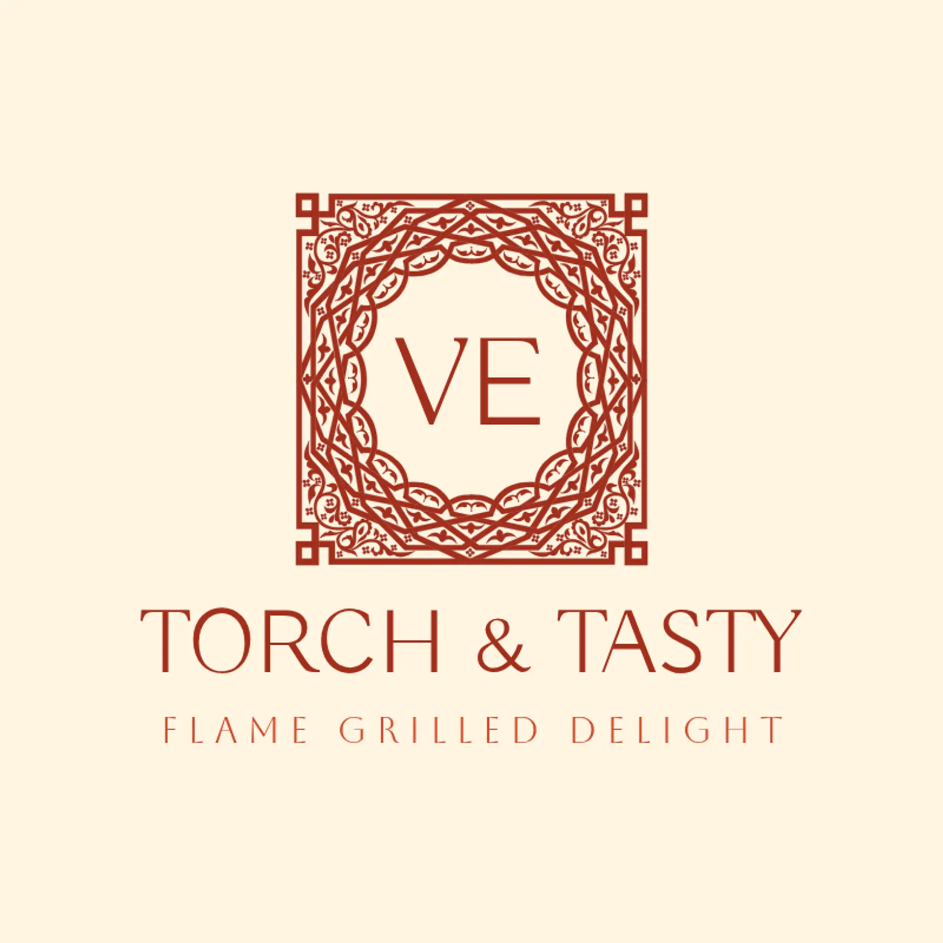 Torch & Tasty logo for bbq restaurant