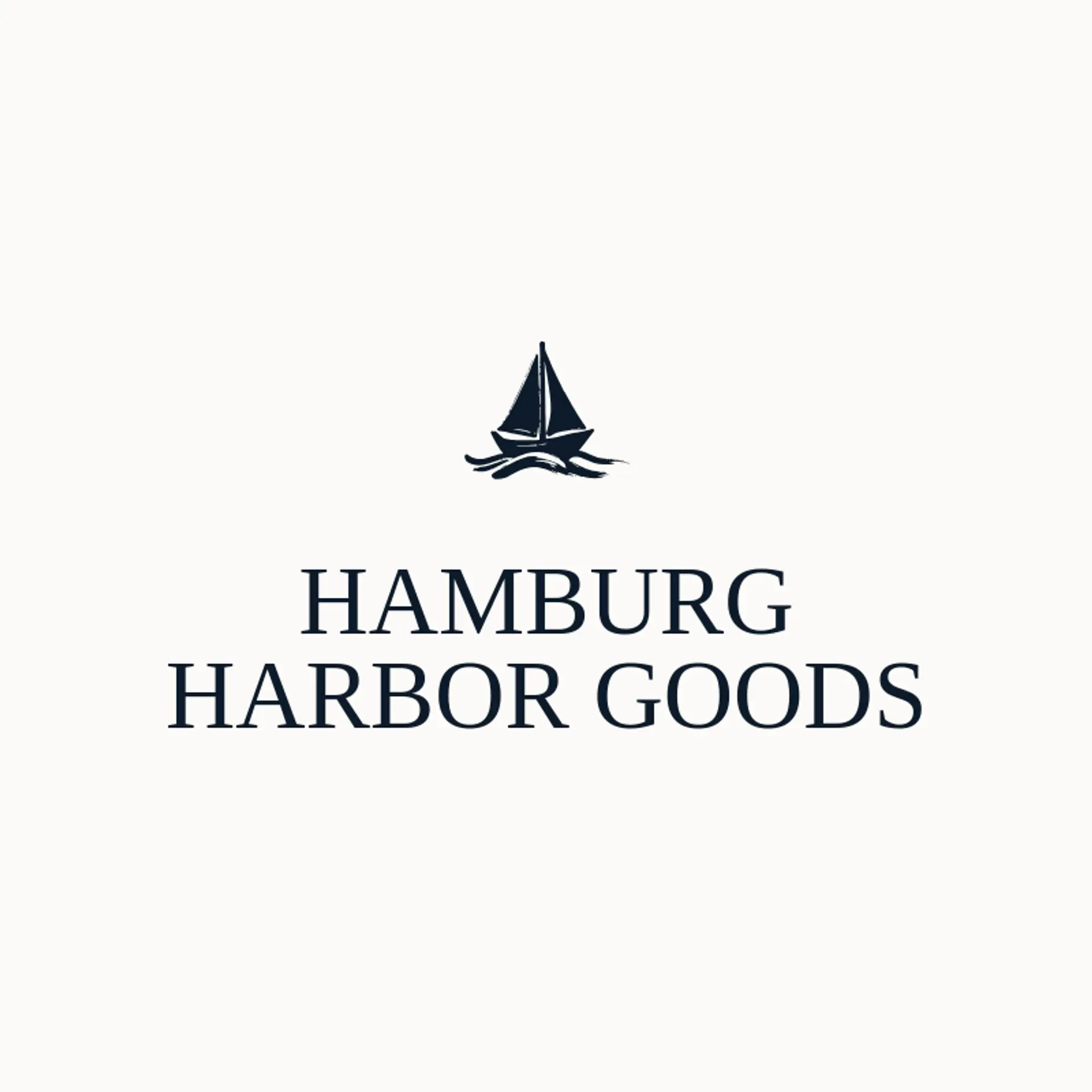 Hamburg Harbor Goods logo for german