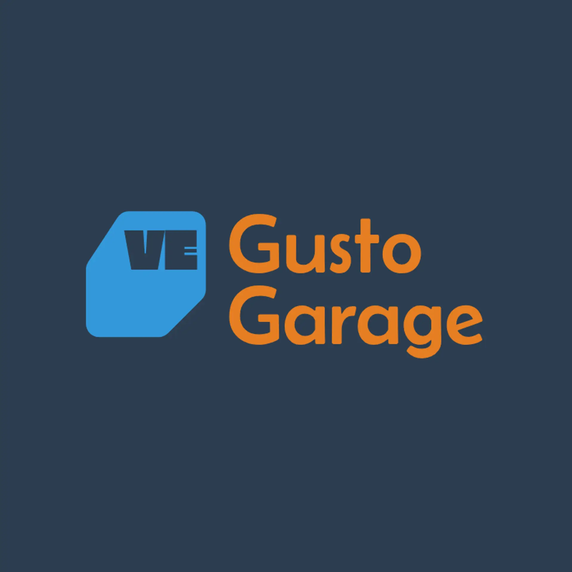 Gusto Garage logo for creative restaurant