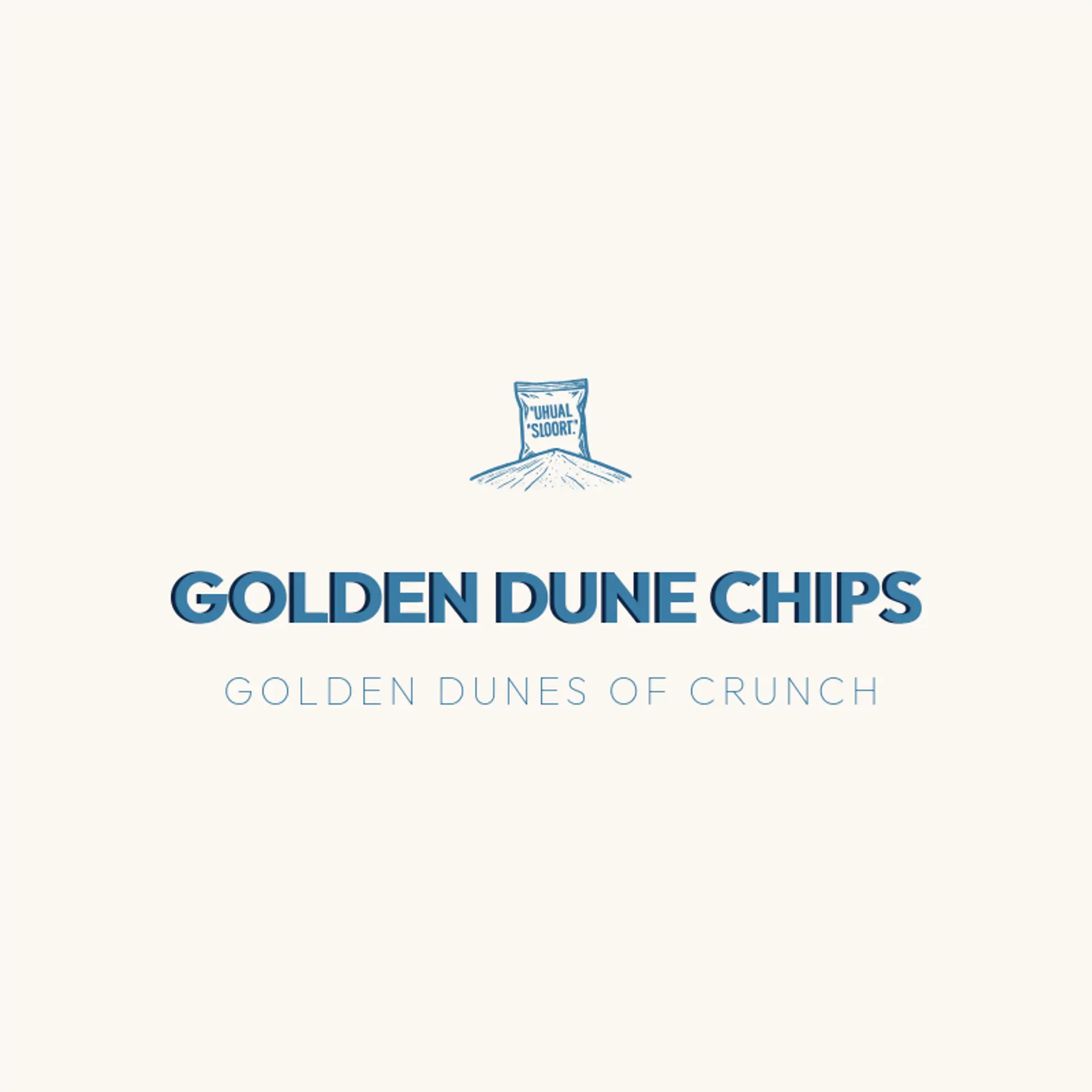 Golden Dune Chips logo for chips