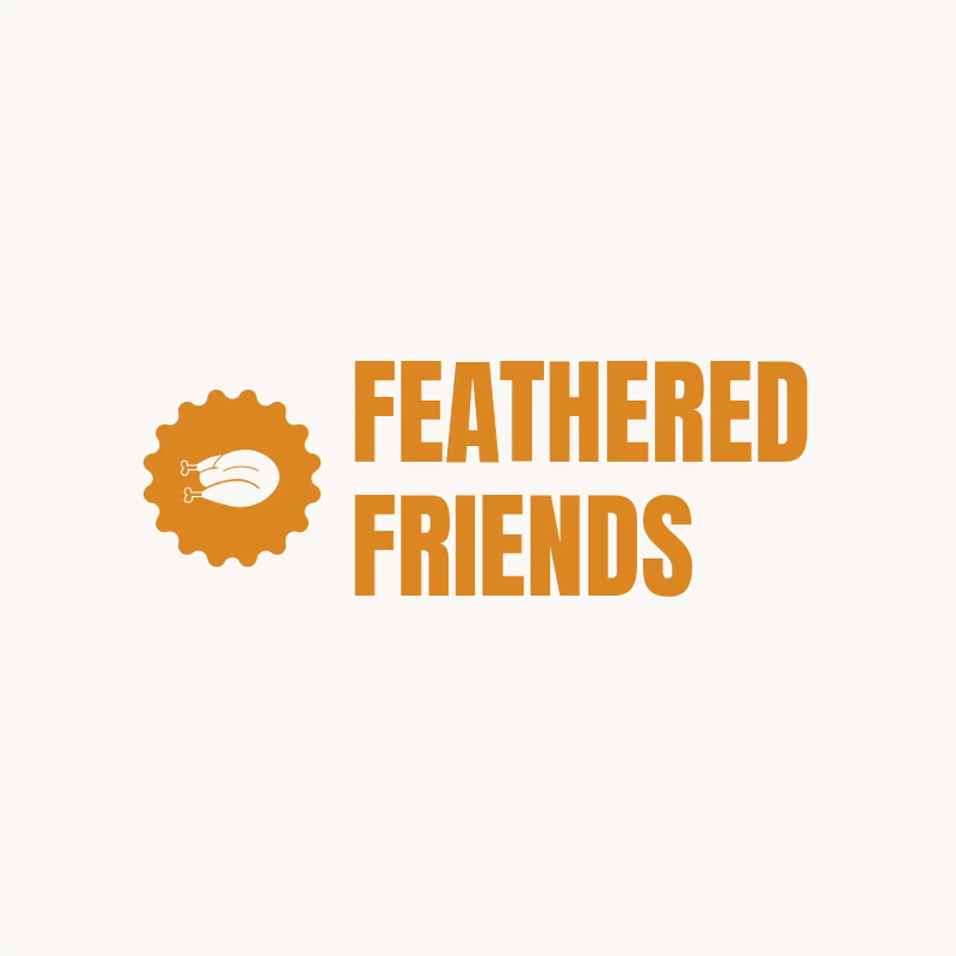 Feathered Friends logo for chicken restaurant