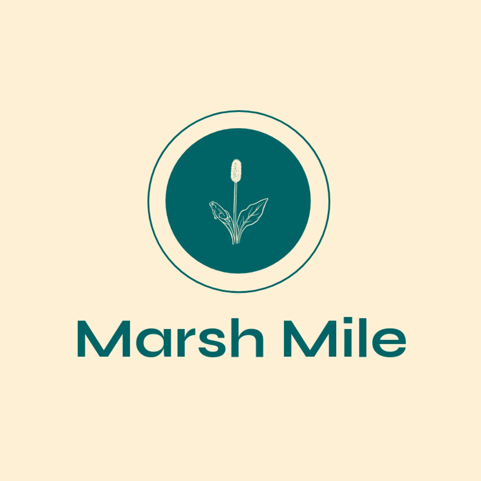 Marsh Mile logo for frog