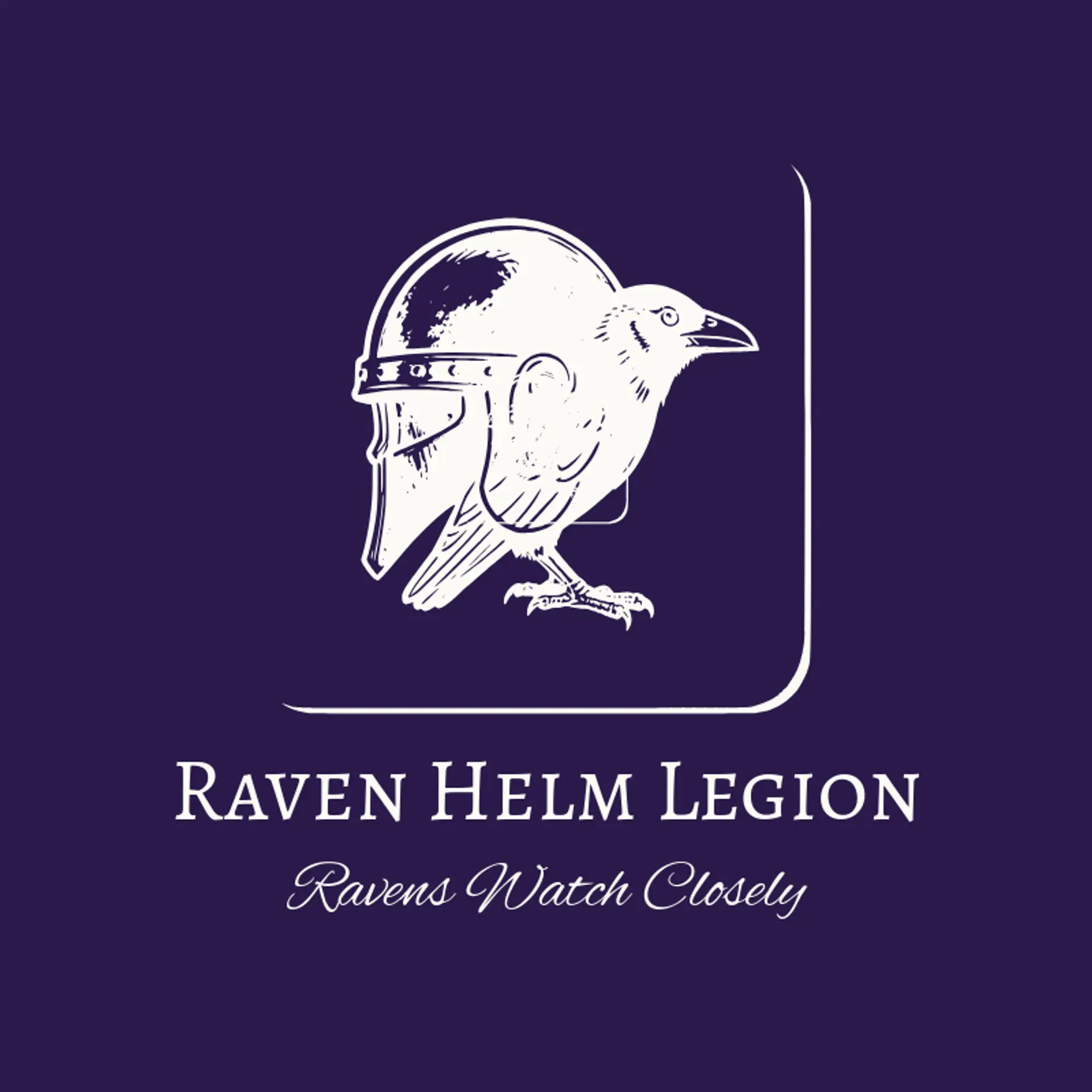 Raven Helm Legion logo for warrior