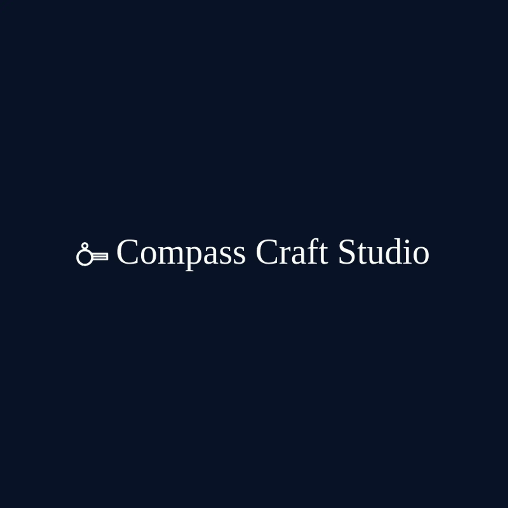 Compass Craft Studio logo for engineer