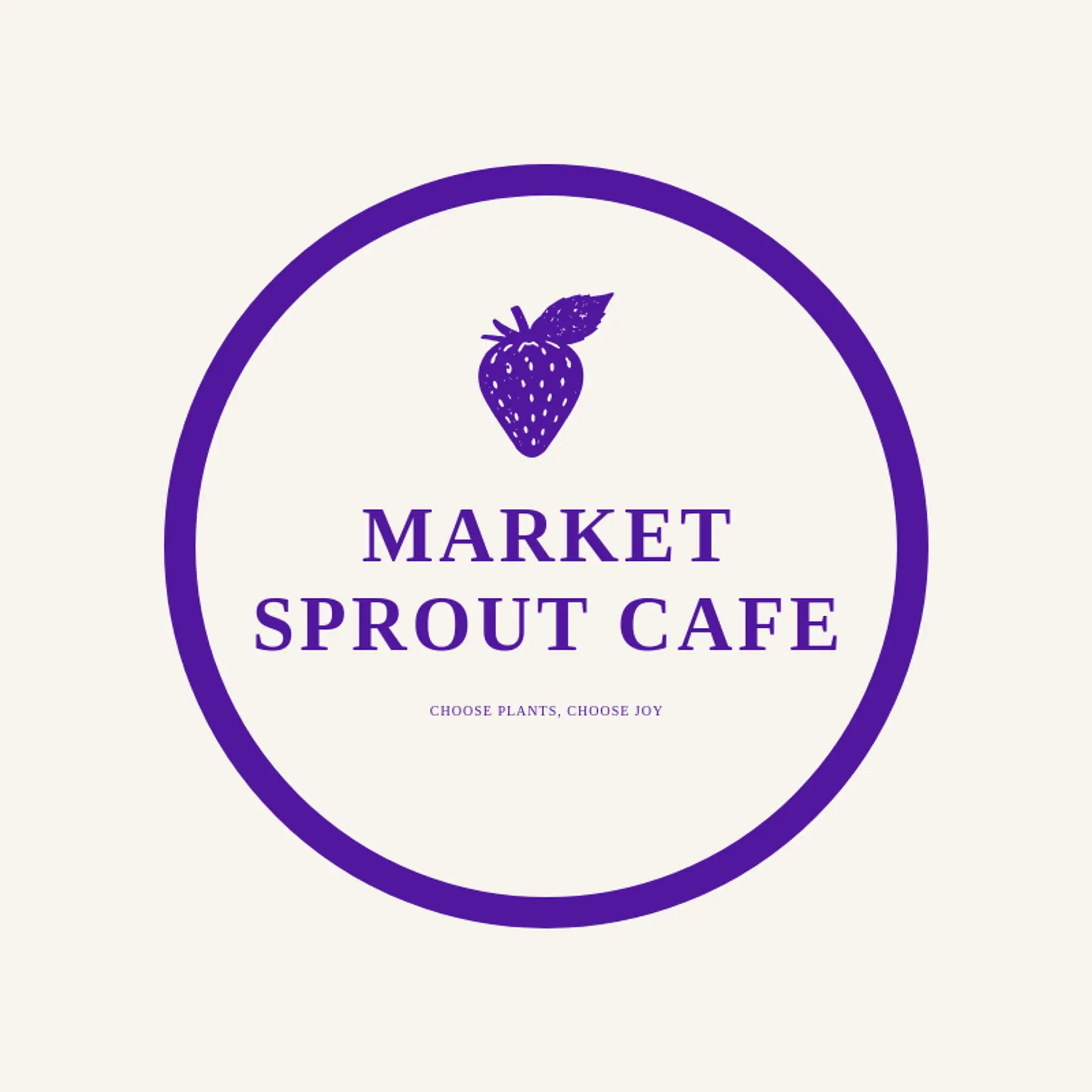 Market Sprout Cafe logo for vegetarian