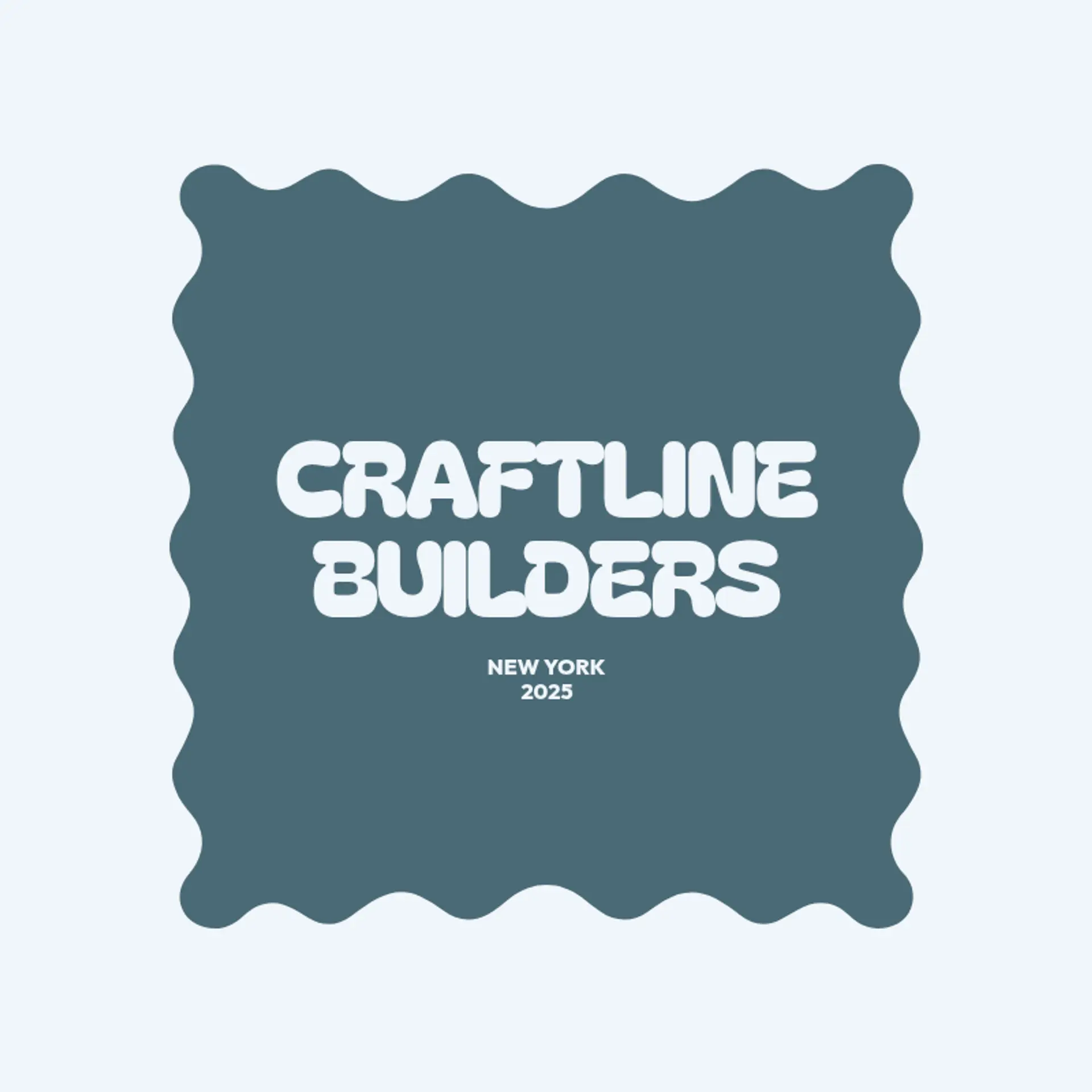 CraftLine Builders logo for construction