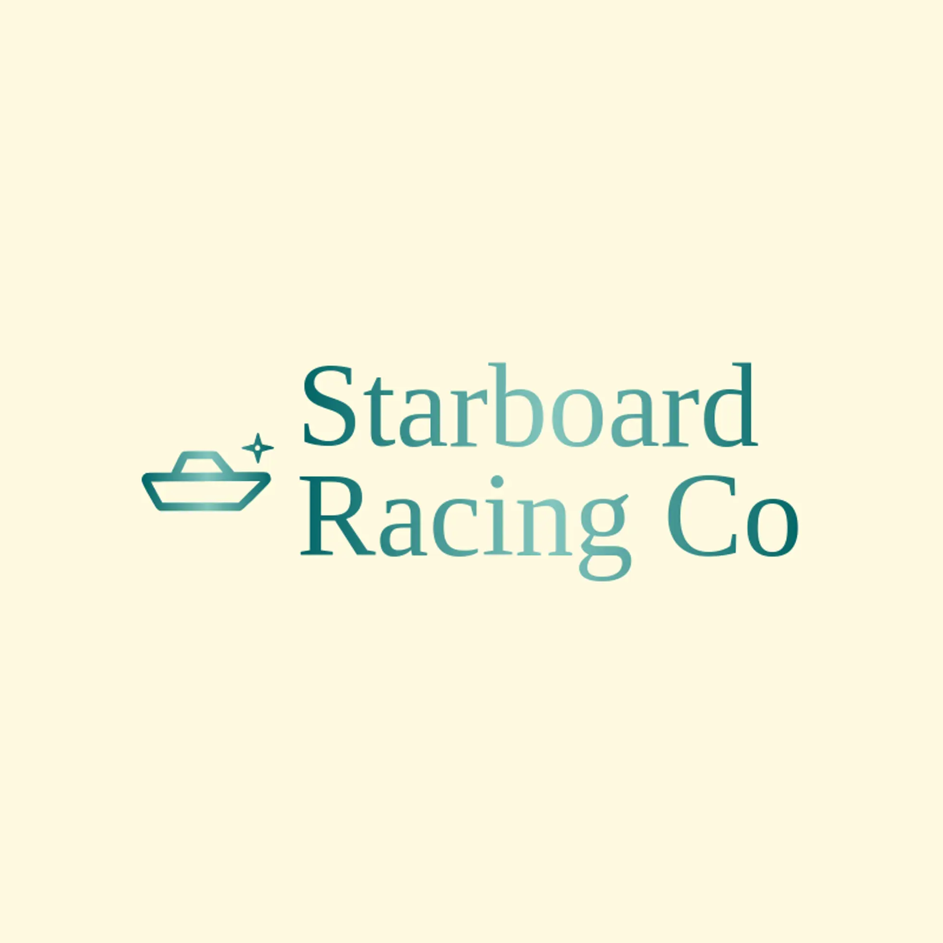 Starboard Racing Co logo for race