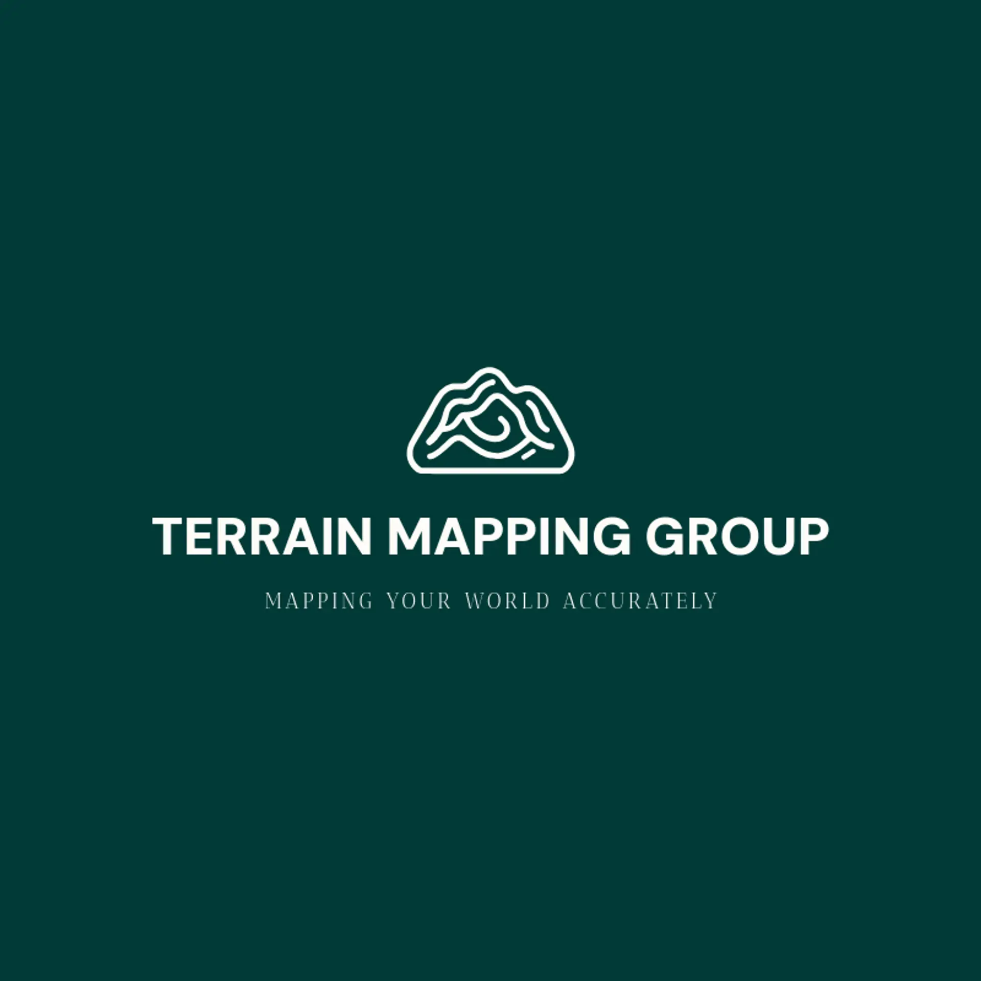 Terrain Mapping Group logo for surveying