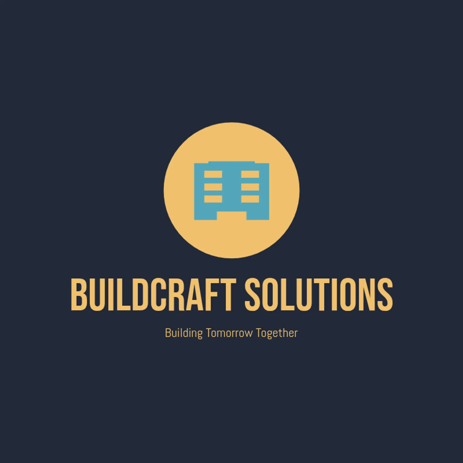 BuildCraft Solutions logo for general construction