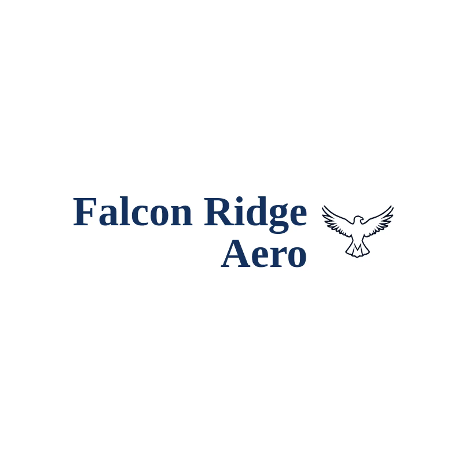 Falcon Ridge Aero logo for aerospace