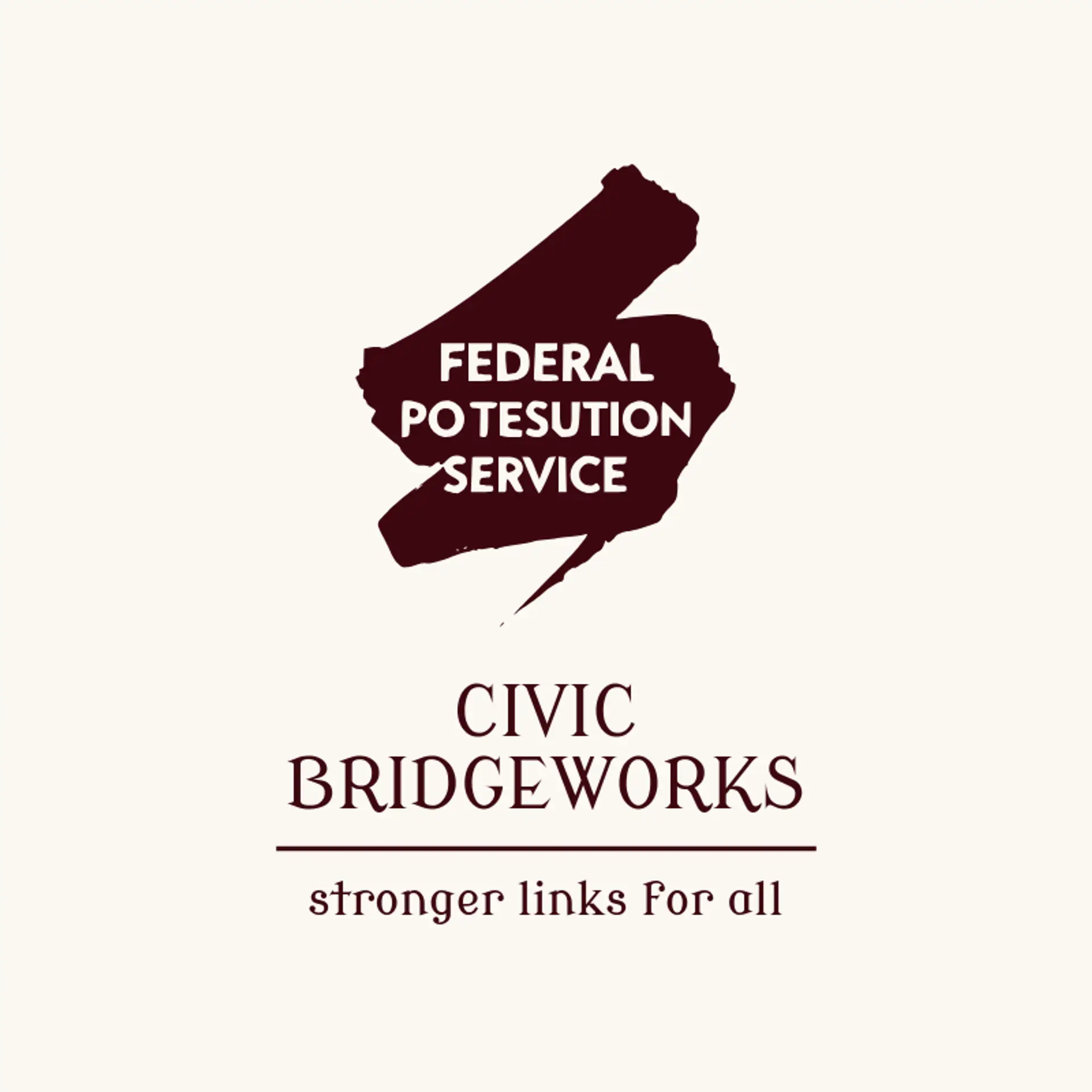 Civic Bridgeworks logo for Federal Logo Ideas